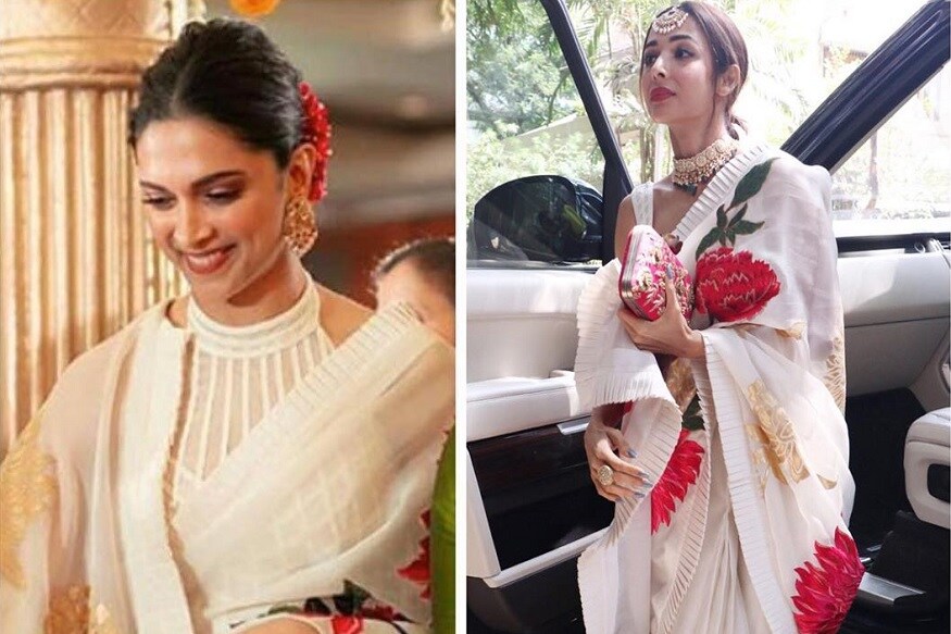 આમ તો મલાઇકા અરોરા તેનાં બોલ્ડ અવતાર માટે જાણીતી છે. પણ આ વખતે તે સાડીને કારણે ચર્ચામાં આવી છે. હાલમાં મલાઇકા સજી ધજીને ઘરની બહાર નીકળી હતી. અને તેને જોઇને સૌ કોઇ ચોકી ગયા હતાં. આમ તો ઘણી જ સુંદર દેખાતી હતી છતા પણ તે ટ્રોલનો શીકાર થઇ હતી આમ તો મલાઇકા અરોરા તેનાં બોલ્ડ અવતાર માટે જાણીતી છે. પણ આ વખતે તે સાડીને કારણે ચર્ચામાં આવી છે. હાલમાં મલાઇકા સજી ધજીને ઘરની બહાર નીકળી હતી. અને તેને જોઇને સૌ કોઇ ચોકી ગયા હતાં. આમ તો ઘણી જ સુંદર દેખાતી હતી છતા પણ તે ટ્રોલનો શીકાર થઇ હતી