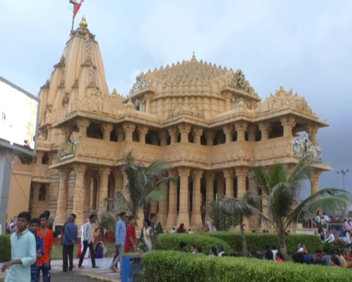 1350 rooftop of somnath temple to overlay with gold JM News18 Gujarati
