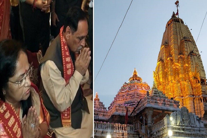 મહેન્દ્ર અગ્રવાલ, અંબાજી : શક્તિપીઠ અંબાજીમાં આજથી ભાદરવી પૂનમના મહામેળાનો પ્રારંભ થયો છે. આ મેળો 14 સપ્ટેમ્બર સુધી યોજાનારા ભાદરવી પૂનમના મેળામાં અંબા માતાના દર્શનનો લ્હાવો લેવા માટે અંદાજે 20 લાખથી વધુ ભક્તો ઉમટી પડશે. ત્યારે આજે સવારે મુખ્યમંત્રી વિજય રૂપાણીએ પત્ની અંજલીબેન સાથે મા અંબાની મંગળા આરતી કરી હતી. આ બાદ રથનું પ્રસ્થાન કરાવી ભાદરવી મહામેળાનો વિધિવત્ પ્રારંભ કરાવ્યો છે. મહેન્દ્ર અગ્રવાલ, અંબાજી : શક્તિપીઠ અંબાજીમાં આજથી ભાદરવી પૂનમના મહામેળાનો પ્રારંભ થયો છે. આ મેળો 14 સપ્ટેમ્બર સુધી યોજાનારા ભાદરવી પૂનમના મેળામાં અંબા માતાના દર્શનનો લ્હાવો લેવા માટે અંદાજે 20 લાખથી વધુ ભક્તો ઉમટી પડશે. ત્યારે આજે સવારે મુખ્યમંત્રી વિજય રૂપાણીએ પત્ની અંજલીબેન સાથે મા અંબાની મંગળા આરતી કરી હતી. આ બાદ રથનું પ્રસ્થાન કરાવી ભાદરવી મહામેળાનો વિધિવત્ પ્રારંભ કરાવ્યો છે.