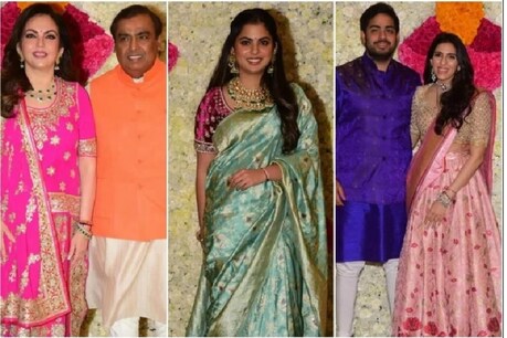 #Diwali2019 : અંબાણીની દિવાળી પાર્ટીમાં સેલિબ્રિટીનો જમાવડો #Diwali2019 : અંબાણીની દિવાળી પાર્ટીમાં સેલિબ્રિટીનો જમાવડો