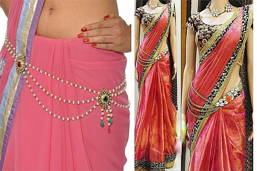 કમરબંધઃ ભાઇબીજ ઉપર તમે સાડી પહેરો કે લહેંગો, કમરબંધથી એક ખાસ લૂક આપી શકે છે. મોતીમાં, પત્થરોથી જડેલા કે પછી ઑક્સીડાઇઝ્ડ ધાતુથી બનેલા કમરબંધ તમને રેટ્રો અને પરફેક્ટ લૂક આપશે. આ તમારા ટ્રેડિશનલ ડ્રેસમાં નિખાર લાવી શકે છે. કમરબંધઃ ભાઇબીજ ઉપર તમે સાડી પહેરો કે લહેંગો, કમરબંધથી એક ખાસ લૂક આપી શકે છે. મોતીમાં, પત્થરોથી જડેલા કે પછી ઑક્સીડાઇઝ્ડ ધાતુથી બનેલા કમરબંધ તમને રેટ્રો અને પરફેક્ટ લૂક આપશે. આ તમારા ટ્રેડિશનલ ડ્રેસમાં નિખાર લાવી શકે છે.