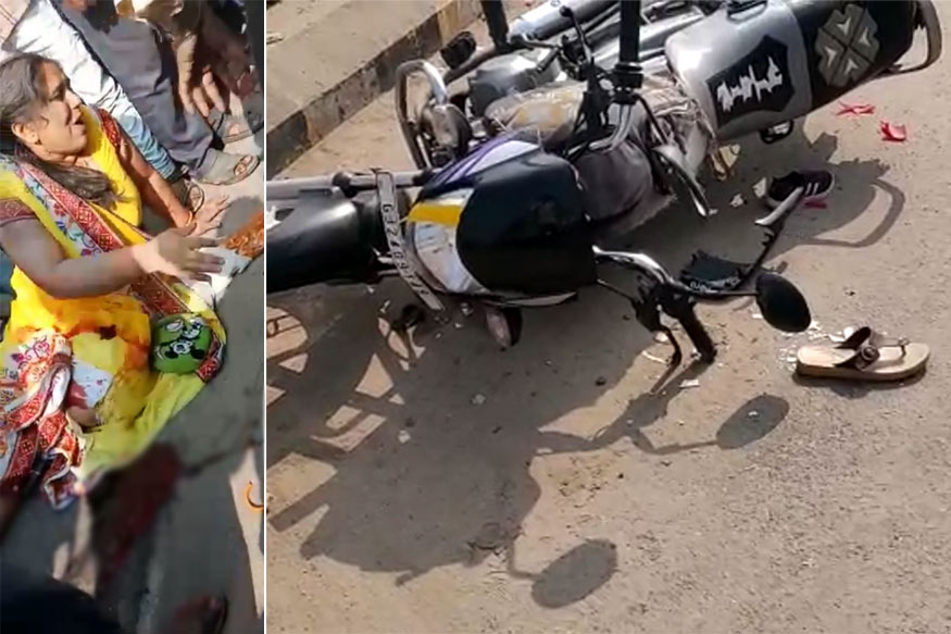 યશવંત પટેલ પાટણ/અતુલ જોશી મોરબી : શુક્રવારે ગુજરાતમાં અકસ્માતની બે ઘટના સામે આવી છે. જેમાં પાટણ ખાતે ડમ્પરે એક બાઇકને ટક્કર મારી હતી. આ અકસ્માતમાં એક બાળકનું મોત થયું છે. જ્યારે ગુરુવારે રાત્રે માળિયા હાઈવે પર ટ્રક અને એસ.ટી. બસ વચ્ચે અકસ્માત થયો છે. આ અકસ્માતમાં 10થી 12 લોકોને ઈજા પહોંચી છે. યશવંત પટેલ પાટણ/અતુલ જોશી મોરબી : શુક્રવારે ગુજરાતમાં અકસ્માતની બે ઘટના સામે આવી છે. જેમાં પાટણ ખાતે ડમ્પરે એક બાઇકને ટક્કર મારી હતી. આ અકસ્માતમાં એક બાળકનું મોત થયું છે. જ્યારે ગુરુવારે રાત્રે માળિયા હાઈવે પર ટ્રક અને એસ.ટી. બસ વચ્ચે અકસ્માત થયો છે. આ અકસ્માતમાં 10થી 12 લોકોને ઈજા પહોંચી છે.