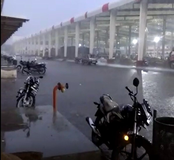 કમોસમી વરસાદથી આજરોજ જસદણ પંથકમાં વરસાદ પડતા જસદણ માર્કેટ યાર્ડ માં ખુલ્લામાં પડેલ મગફળી વરસાદમાં પડી ગયાનો બનાવ સામે આવ્યો છે જે અંતર્ગત ખેડૂતોને લાખો રૂપિયાનું નુકસાન થવા પામ્યું છે આમ સતત બીજા દિવસે જગતના તાતને રોવાનો વારો આવ્યો છે. કમોસમી વરસાદથી આજરોજ જસદણ પંથકમાં વરસાદ પડતા જસદણ માર્કેટ યાર્ડ માં ખુલ્લામાં પડેલ મગફળી વરસાદમાં પડી ગયાનો બનાવ સામે આવ્યો છે જે અંતર્ગત ખેડૂતોને લાખો રૂપિયાનું નુકસાન થવા પામ્યું છે આમ સતત બીજા દિવસે જગતના તાતને રોવાનો વારો આવ્યો છે.