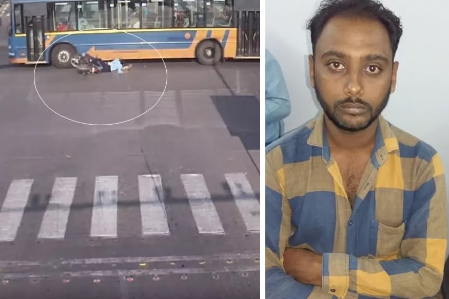 અમદાવાદ : શહેરમાં (Ahmedabad) ગત 21મી તારીખ, ગુરુવારે બીઆરટીએસ (Bus Rapid Transit System) બસે બે સગા ભાઈઓને કચડી માર્યાં (Accident) હતાં. જેના કારણે બંન્નેનાં ઘટનાસ્થળે મોત નીપજ્યાં હતાં. જે બાદ ભોગ લેનાર બીઆરટીએસના ડ્રાઇવરને અકસ્માતને બીજા દિવસે એટલે શુક્રવારે કોર્ટમાં રજૂ કરવામાં આવ્યો હતો. અકસ્માત બાદ ડ્રાઇવર (BRTS driver) ફરાર થઈ ગયો હતો. જે બાદ બસનાં ડ્રાઇવર ચિરાગ પ્રજાપતિ (Chirag Prajapati) ધરપકડ કરવામાં આવી હતી અને તે જ દિવસે તેને જામીન પણ મળી ગયા હતાં. એફએસએલ અને રિકન્સ્ટ્રક્શનમાં સામે આવ્યું છે કે, બાઇક યલો સિગ્નલ હતી ત્યારે જતી હતી જ્યારે બીઆરટીએસ રેડ સિગ્નલ હતી તો પણ જતી હતી અને ત્યારે જ આ અકસ્માત થયો હતો. જે બાદ બસ ડ્રાઇવરની ફરીથી ધરપકડ કરી લેવામાં આવી છે અને તેની પર સદોષ માનવ વધની કલમ ઉમેરવામાં આવી છે. અમદાવાદ : શહેરમાં (Ahmedabad) ગત 21મી તારીખ, ગુરુવારે બીઆરટીએસ (Bus Rapid Transit System) બસે બે સગા ભાઈઓને કચડી માર્યાં (Accident) હતાં. જેના કારણે બંન્નેનાં ઘટનાસ્થળે મોત નીપજ્યાં હતાં. જે બાદ ભોગ લેનાર બીઆરટીએસના ડ્રાઇવરને અકસ્માતને બીજા દિવસે એટલે શુક્રવારે કોર્ટમાં રજૂ કરવામાં આવ્યો હતો. અકસ્માત બાદ ડ્રાઇવર (BRTS driver) ફરાર થઈ ગયો હતો. જે બાદ બસનાં ડ્રાઇવર ચિરાગ પ્રજાપતિ (Chirag Prajapati) ધરપકડ કરવામાં આવી હતી અને તે જ દિવસે તેને જામીન પણ મળી ગયા હતાં. એફએસએલ અને રિકન્સ્ટ્રક્શનમાં સામે આવ્યું છે કે, બાઇક યલો સિગ્નલ હતી ત્યારે જતી હતી જ્યારે બીઆરટીએસ રેડ સિગ્નલ હતી તો પણ જતી હતી અને ત્યારે જ આ અકસ્માત થયો હતો. જે બાદ બસ ડ્રાઇવરની ફરીથી ધરપકડ કરી લેવામાં આવી છે અને તેની પર સદોષ માનવ વધની કલમ ઉમેરવામાં આવી છે.