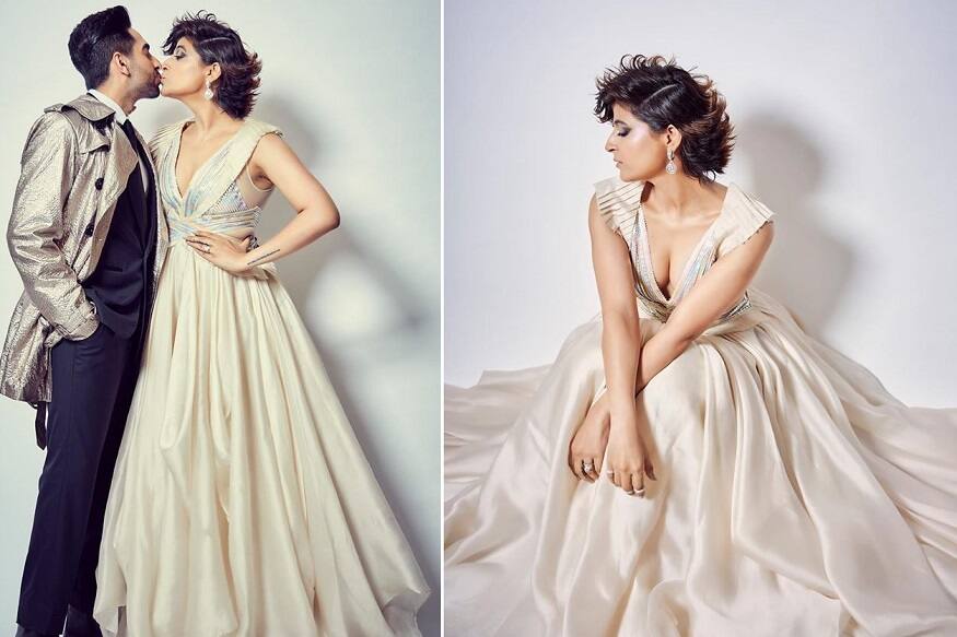 ayushmann khurrana lip kiss wth her wife tahira kashyap Romantic photoshoo goes viral News18