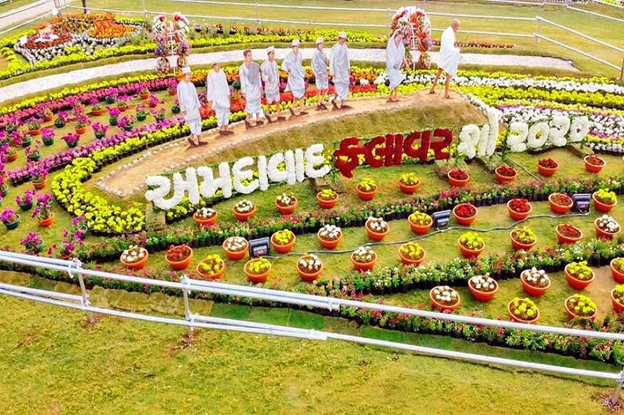 અમદાવાદમાં છેલ્લાં 8 વર્ષથી યોજાતા ફલાવર શોમાં દર વર્ષે અલગ અલગ થીમ જોવા મળે છે... પરંતુ આ વર્ષે જોવા મળેલી થીમ અમદાવાદીઓ માટે જ નહીં પરંતુ દેશવાસીઓ માટે મહત્વની અને સંદેશ આપનારી બની રહી. અમદાવાદમાં છેલ્લાં 8 વર્ષથી યોજાતા ફલાવર શોમાં દર વર્ષે અલગ અલગ થીમ જોવા મળે છે... પરંતુ આ વર્ષે જોવા મળેલી થીમ અમદાવાદીઓ માટે જ નહીં પરંતુ દેશવાસીઓ માટે મહત્વની અને સંદેશ આપનારી બની રહી.