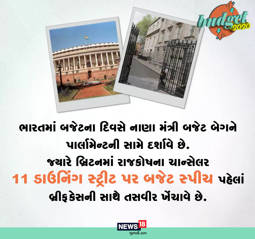 ભારતમાં પણ બજેટ પહેલા આ બ્રીફકેસની સાથે તસવીર ખેંચવામાં આવે છે. બ્રિટનમાં રાજકોષના ચાન્સેલર 11 ડાઉનિંગ સ્ટ્રીટ પર બજેટ સ્પીચ પહેલા બ્રીફકેસની સાથે તસવીર ખેંચાવે છે. ભારતમાં પણ બજેટ પહેલા આ બ્રીફકેસની સાથે તસવીર ખેંચવામાં આવે છે. બ્રિટનમાં રાજકોષના ચાન્સેલર 11 ડાઉનિંગ સ્ટ્રીટ પર બજેટ સ્પીચ પહેલા બ્રીફકેસની સાથે તસવીર ખેંચાવે છે.