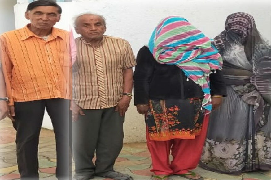 અમદાવાદના (Ahmedabad) મણિનગર વિસ્તારમાં એક વિચિત્ર પ્રકારનો કિસ્સો સામે આવ્યો છે. અને જેમાં પોલીસે બે વૃધ્ધોની (two old men) ધરપકડ કરી છે અને જેમાં એક ઉમર 75 વર્ષની છે. તો બીજાની ઉમર 67 વર્ષની છે. આ લોકોની સાથે પોલીસે એક યુવકની ધરપકડ કરી છે ત્યારે બે રુપલલનાઓની પણ અટકાયત કરી છે. (નવીન ઝા, અમદાવાદ) અમદાવાદના (Ahmedabad) મણિનગર વિસ્તારમાં એક વિચિત્ર પ્રકારનો કિસ્સો સામે આવ્યો છે. અને જેમાં પોલીસે બે વૃધ્ધોની (two old men) ધરપકડ કરી છે અને જેમાં એક ઉમર 75 વર્ષની છે. તો બીજાની ઉમર 67 વર્ષની છે. આ લોકોની સાથે પોલીસે એક યુવકની ધરપકડ કરી છે ત્યારે બે રુપલલનાઓની પણ અટકાયત કરી છે. (નવીન ઝા, અમદાવાદ)