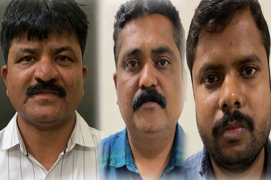 કિર્તેશ પટેલ, સુરત : સુરતમાં સતત સરકારી કર્મચારીઓ લાંચ લેતા હોવાની ફરિયાદ વધી રહી છે. લાંચ લેતા સરકારી કર્મચારી પકડાતા હોય છે ત્યારે સુરત શહેર પોલીસના PCBનો કર્મચારી આંકડા અને જુગારના અડ્ડા ચાલવા દેવા માટે 50 હજારની લાંચમાંગી ધમકાવતા આ અડ્ડો ચલાવતા વ્યક્તિએ ACBને ફરિયાદ કરી. તો પોલીસ કર્મચારી અને તેના બે સાગરિતોને 50 હજારની લાંચ લેતા રંગે હાથ ACBએ ઝડપી પાડ્યા હતા. કિર્તેશ પટેલ, સુરત : સુરતમાં સતત સરકારી કર્મચારીઓ લાંચ લેતા હોવાની ફરિયાદ વધી રહી છે. લાંચ લેતા સરકારી કર્મચારી પકડાતા હોય છે ત્યારે સુરત શહેર પોલીસના PCBનો કર્મચારી આંકડા અને જુગારના અડ્ડા ચાલવા દેવા માટે 50 હજારની લાંચમાંગી ધમકાવતા આ અડ્ડો ચલાવતા વ્યક્તિએ ACBને ફરિયાદ કરી. તો પોલીસ કર્મચારી અને તેના બે સાગરિતોને 50 હજારની લાંચ લેતા રંગે હાથ ACBએ ઝડપી પાડ્યા હતા.