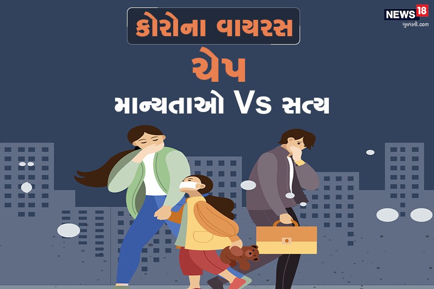 કોરોના વાયરસે ચીન સહિત દેશોમાં હાહાકાર મચાવ્યો છે. આ મામલે વિવિધ દેશોની સરકારે પોતાના નાગરિકો માટે વિવિધ માર્ગદર્શિકા જાહેર કરી છે. કોરોના વાયરસના ફેલાવા સાથે તેના અંગે કેટલીક ખોટી વાતોનો પણ ફેલાવો થઈ રહ્યો છે. જેનાથી લોકો કોરોના વાયરસથી બચવા માટે વિવિધ નુસખા પણ કરી રહ્યા છે. કોરોના વાયરસ મામલે લોકોને સાચું માર્ગદર્શન મળી રહે તે અમે આવી માન્યતાઓ અંગે હકીકત જણાવી રહ્યા છીએ. કોરોના વાયરસે ચીન સહિત દેશોમાં હાહાકાર મચાવ્યો છે. આ મામલે વિવિધ દેશોની સરકારે પોતાના નાગરિકો માટે વિવિધ માર્ગદર્શિકા જાહેર કરી છે. કોરોના વાયરસના ફેલાવા સાથે તેના અંગે કેટલીક ખોટી વાતોનો પણ ફેલાવો થઈ રહ્યો છે. જેનાથી લોકો કોરોના વાયરસથી બચવા માટે વિવિધ નુસખા પણ કરી રહ્યા છે. કોરોના વાયરસ મામલે લોકોને સાચું માર્ગદર્શન મળી રહે તે અમે આવી માન્યતાઓ અંગે હકીકત જણાવી રહ્યા છીએ.
