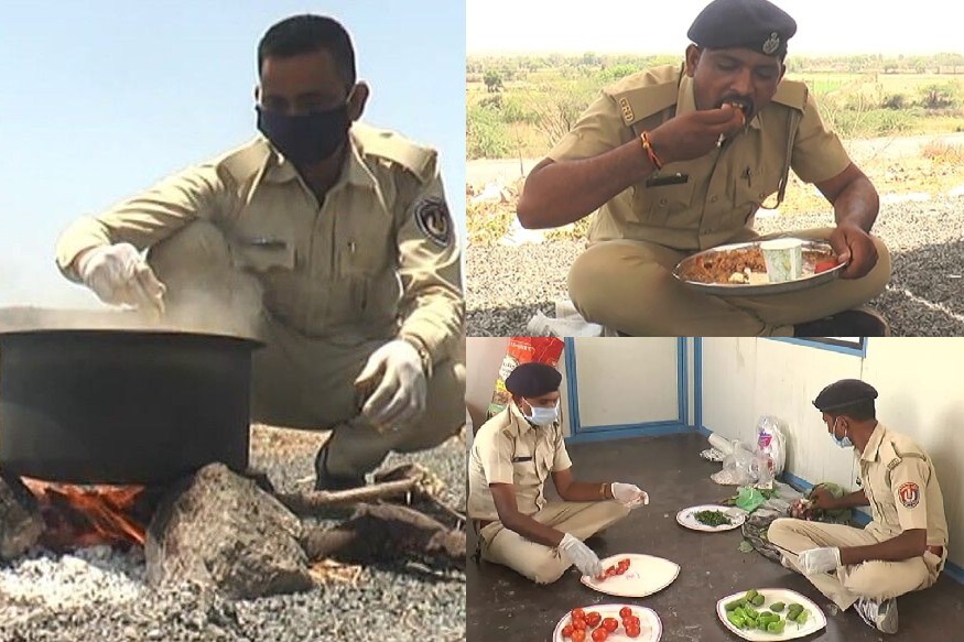 રાજકોટ : આમ તો પોલીસને તમામ લોકો શંકા અને નકારાત્મક નજરથી જ જોતા હોય છે, પરંતુ પોલીસ સાચા અર્થમાં પ્રજાની રક્ષક છે તેવા અનેક દ્રશ્યો આ કપરા સમયમાં આખા રાજ્યમાં જોવા મળે છે. એક તરફ સમગ્ર વિશ્વમાં કોરોના વાયરસની મહામારી ચાલી રહી છે ત્યારે પ્રધાનમંત્રી નરેન્દ્ર મોદીએ સમગ્ર ભારતમાં લૉકડાઉન જાહેર કર્યું છે. શુક્રવારે લૉકડાઉનનો 17મો દિવસ છે. આ સમયે રાજકોટથી 30 કિલોમીટર દૂર બામણબોર ચેકપોસ્ટ પર ખાખીની સેવાના કેટલાક આંખ ભીની કરતા દ્રશ્યો કેમેરામાં કેદ થયા છે. રાજકોટ : આમ તો પોલીસને તમામ લોકો શંકા અને નકારાત્મક નજરથી જ જોતા હોય છે, પરંતુ પોલીસ સાચા અર્થમાં પ્રજાની રક્ષક છે તેવા અનેક દ્રશ્યો આ કપરા સમયમાં આખા રાજ્યમાં જોવા મળે છે. એક તરફ સમગ્ર વિશ્વમાં કોરોના વાયરસની મહામારી ચાલી રહી છે ત્યારે પ્રધાનમંત્રી નરેન્દ્ર મોદીએ સમગ્ર ભારતમાં લૉકડાઉન જાહેર કર્યું છે. શુક્રવારે લૉકડાઉનનો 17મો દિવસ છે. આ સમયે રાજકોટથી 30 કિલોમીટર દૂર બામણબોર ચેકપોસ્ટ પર ખાખીની સેવાના કેટલાક આંખ ભીની કરતા દ્રશ્યો કેમેરામાં કેદ થયા છે.