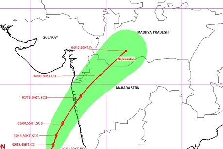 રાહતના સમાચાર : વાવાઝોડું ગુજરાતના દરિયાકાંઠે નહીં ટકરાય, દક્ષિણ ગુજરાતમાં ભારે વરસાદની આગાહી