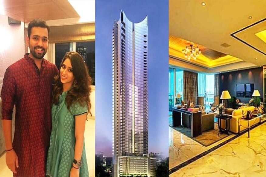 ટીમ ઇન્ડિયાનો વાઇસ કેપ્ટન રોહિત શર્મા પણ મુંબઈના વર્લી વિસ્તારમાં જ રહે છે. રોહિતે 2017માં ઘર ખરીદ્યું હતું. તેનો ફ્લેટ 6 હજાર સ્ક્વેર ફૂટમાં બનેલો છે. જ્યાંથી અરબ સાગરનો 270 ડિગ્રીનો નજારો જોવા મળે છે. ટીમ ઇન્ડિયાનો વાઇસ કેપ્ટન રોહિત શર્મા પણ મુંબઈના વર્લી વિસ્તારમાં જ રહે છે. રોહિતે 2017માં ઘર ખરીદ્યું હતું. તેનો ફ્લેટ 6 હજાર સ્ક્વેર ફૂટમાં બનેલો છે. જ્યાંથી અરબ સાગરનો 270 ડિગ્રીનો નજારો જોવા મળે છે.