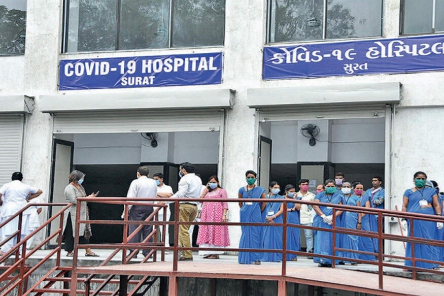 દેશમાં એક દિવસમાં કોરોના વાયરસના સર્વાધિક 24,879 કેસ સામે આવ્યાની સાથે જ બુધવારે સંક્રમિતોની કુલ સંખ્યા 7,67,296 પર પહોંચી ગઇ છે. મહારાષ્ટ્ર, તમિલનાડુ, કર્ણાટક, તેલંગાના, ઉત્તર પ્રદેશ અને આંધ્ર પ્રદેશમાં લગભગ 75 ટકા નવા કેસ સામે આવ્યા છે. દેશમાં એક દિવસમાં કોરોના વાયરસના સર્વાધિક 24,879 કેસ સામે આવ્યાની સાથે જ બુધવારે સંક્રમિતોની કુલ સંખ્યા 7,67,296 પર પહોંચી ગઇ છે. મહારાષ્ટ્ર, તમિલનાડુ, કર્ણાટક, તેલંગાના, ઉત્તર પ્રદેશ અને આંધ્ર પ્રદેશમાં લગભગ 75 ટકા નવા કેસ સામે આવ્યા છે.