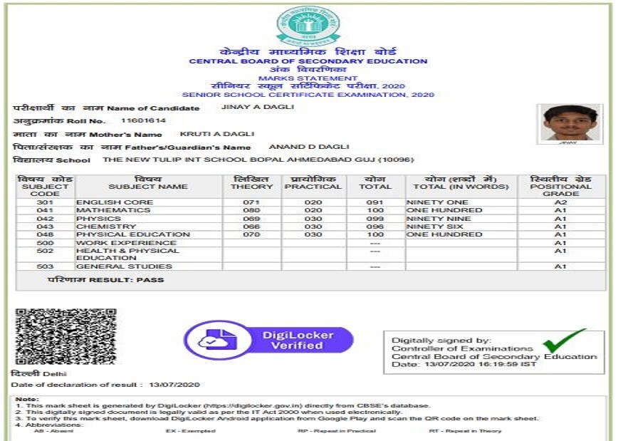 તુલીપ ઈન્ટરનેશનલ સ્કૂલના ભાગવત રાવત સર , હેમપ્રભા શાહ મેડમ અને રાજેશ પન્વર સરનું ખૂબ સુંદર સહયોગ, માર્ગદર્શન અને શિક્ષણ મળ્યુ છે. હું તેમનો આભારી છું. હવે આગળ મને એન્જિનિયરિંગ લાઈનમાં કરિયર બનાવવું છે. જેના માટે હું હજુ વધુ મહેનત કરીશ. તુલીપ ઈન્ટરનેશનલ સ્કૂલના ભાગવત રાવત સર , હેમપ્રભા શાહ મેડમ અને રાજેશ પન્વર સરનું ખૂબ સુંદર સહયોગ, માર્ગદર્શન અને શિક્ષણ મળ્યુ છે. હું તેમનો આભારી છું. હવે આગળ મને એન્જિનિયરિંગ લાઈનમાં કરિયર બનાવવું છે. જેના માટે હું હજુ વધુ મહેનત કરીશ.