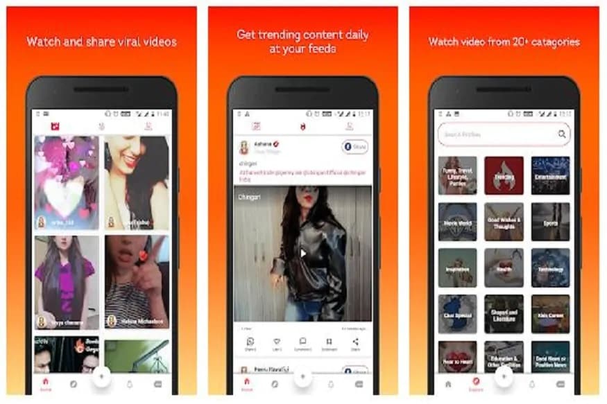 ભારતમાં ટિકટોક (TikTok) પર પ્રતિબંધ આવ્યા બાદ લોકોએ તેવું જ બીજું ઓપ્શન શોધી લીધું છે. ભારતમાં ચિંગારી એપ ફટાફટ ટોકટોકની જગ્યા લઇ રહ્યું છે અને કરોડો લોકો આને ડાઉનલોડ કરી રહ્યાં છે. ચિંગારી એપને (Chingari App) ગૂગલ પ્લે સ્ટોર પરથી અત્યાર સુધીમાં 1.5 કરોડથી વધારે વાર ડાઉનલૉડ કરવામાં આવી છે. આ એપે ટોપ ફ્રી એપમાં સ્થાન લઇ લીધું છે. રેટિંગની વાત કરીએ તો આ એપને ગૂગલ પ્લે સ્ટોર (play store) પર આને 4 સ્ટાર રેટિંગ મળી છે. ભારતમાં ટિકટોક (TikTok) પર પ્રતિબંધ આવ્યા બાદ લોકોએ તેવું જ બીજું ઓપ્શન શોધી લીધું છે. ભારતમાં ચિંગારી એપ ફટાફટ ટોકટોકની જગ્યા લઇ રહ્યું છે અને કરોડો લોકો આને ડાઉનલોડ કરી રહ્યાં છે. ચિંગારી એપને (Chingari App) ગૂગલ પ્લે સ્ટોર પરથી અત્યાર સુધીમાં 1.5 કરોડથી વધારે વાર ડાઉનલૉડ કરવામાં આવી છે. આ એપે ટોપ ફ્રી એપમાં સ્થાન લઇ લીધું છે. રેટિંગની વાત કરીએ તો આ એપને ગૂગલ પ્લે સ્ટોર (play store) પર આને 4 સ્ટાર રેટિંગ મળી છે.