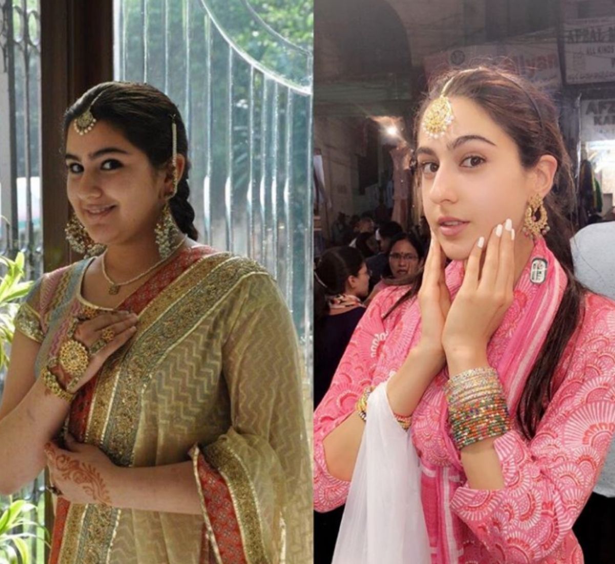 સારા અલી ખાન (Sara Ali Khan) ફેટ ટૂ ફિટ ટ્રાંસફૉર્મેશન વિષે કોણ નથી જાણતું. તેણે પોતાને પરફોર્મર તરીકે સાબિત કરવા માટે સારાએ ખૂબ જ મોટી જર્ની પાર કરી છે. (photo credit: instagram/@saraalikhan) સારા અલી ખાન (Sara Ali Khan) ફેટ ટૂ ફિટ ટ્રાંસફૉર્મેશન વિષે કોણ નથી જાણતું. તેણે પોતાને પરફોર્મર તરીકે સાબિત કરવા માટે સારાએ ખૂબ જ મોટી જર્ની પાર કરી છે. (photo credit: instagram/@saraalikhan)
