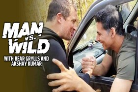 બેર ગ્રિલ્સની સાથે જંગલમાં ખતરનાક સફર પર અક્ષય કુમાર, મોશન પોસ્ટર રિલીઝ