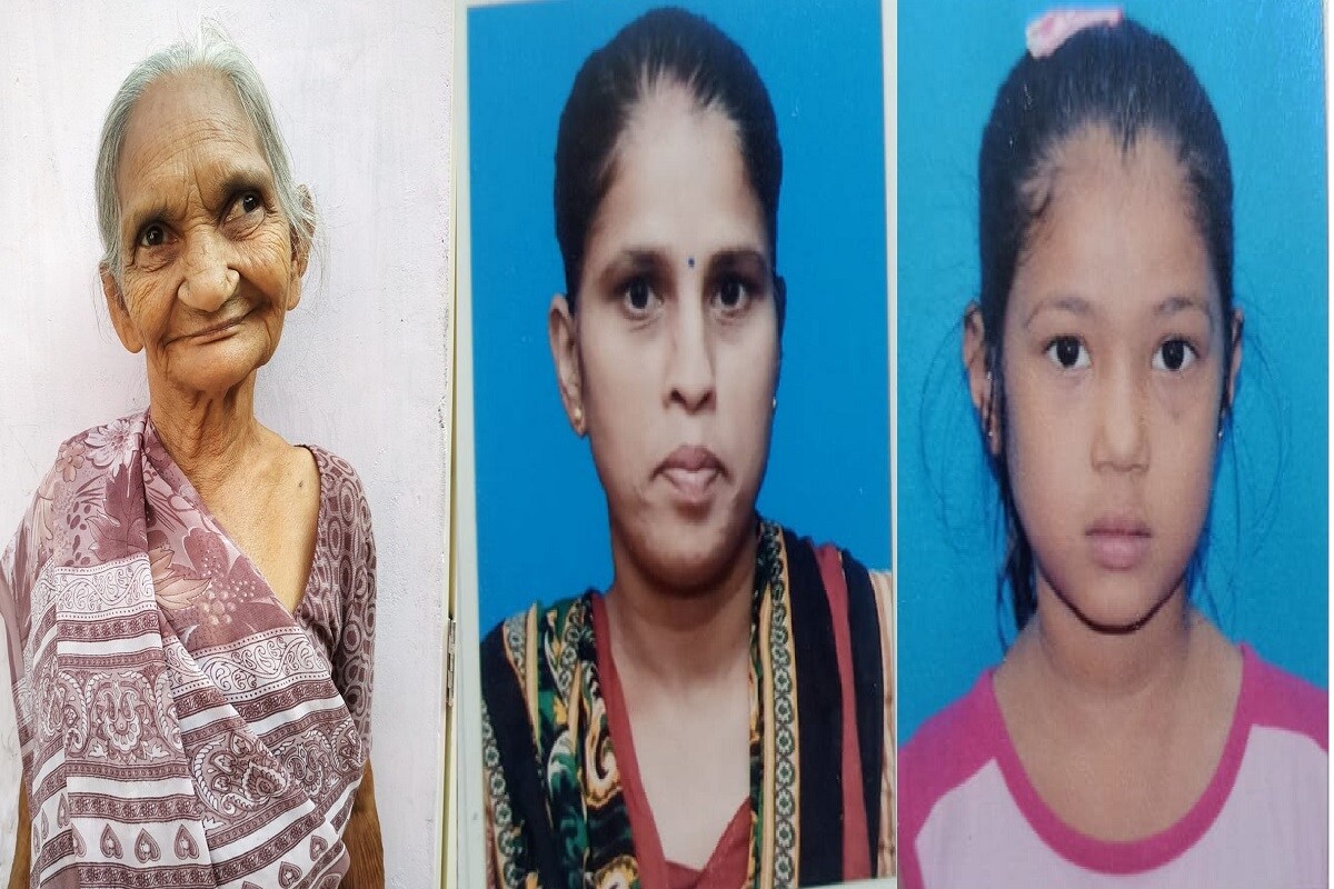 નવિન ઝા, અમદાવાદઃ અમદાવાદના ધોળકામાં આવેલા વાસણા કેલીયા ગામમાં (Vasana keliya village) શુક્રવારનો દિવસ ખુબજ ભયાનક સાબિત થયો છે. ગામમાં એક સાથે એક જ પરિવારના 3 મહિલાની હત્યા (three women murder) થતા ચકચાર મચી ગઇ અને પોલીસ (police) પણ દોડતી થઈ ગઈ છે. (સાસુ, પુત્રવધૂ અને પૌત્રીની તસવીર) નવિન ઝા, અમદાવાદઃ અમદાવાદના ધોળકામાં આવેલા વાસણા કેલીયા ગામમાં (Vasana keliya village) શુક્રવારનો દિવસ ખુબજ ભયાનક સાબિત થયો છે. ગામમાં એક સાથે એક જ પરિવારના 3 મહિલાની હત્યા (three women murder) થતા ચકચાર મચી ગઇ અને પોલીસ (police) પણ દોડતી થઈ ગઈ છે. (સાસુ, પુત્રવધૂ અને પૌત્રીની તસવીર)