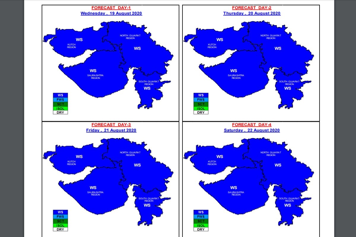 અત્યાર સુધીમાં ગુજરાતમાં સિઝનનો સરેરાશ 85 ટકા જેટલો વરસાદ વરસ્યો છે. રાજ્યના 7 તાલુકા હજુ પણ એવા છે જ્યાં વરસાદની ઘટ છે. તો સૌરાષ્ટ્ર અને દક્ષિણ ગુજરાતના 10 તાલુકા એવા છે જ્યાં અતિવૃષ્ટિ થતાં ખેતરોમાં પાણી ભરાયેલાં છે અને ખેડૂતોને ચોમાસુ સિઝનમાં ભારે નુકસાનની આશંકા છે. ભારે વરસાદની આગાહીના પગલે તમામ વિભાગોને અલર્ટ રહેવા અને આગોતરી તૈયારીઓ કરવા રાહત કમિશનરે તાકીદ કરી છે. ભારેથી અતિભારે વરસાદની આગાહીને પગલે NDRFની ટીમો સ્ટેન્ડ બાય કરી દેવામાં આવી છે. આ ટીમો જરૂર જણાયે ઉત્તર ગુજરાતમાં ૫ણ મોકલવામાં આવશે. સૌરાષ્ટ્ર-કચ્છ અને દક્ષિણ ગુજરાતમાં NDRFની ટીમ યથાવત રાખવામાં આવશે. ભારે વરસાદની આગાહીના ૫ગલે તમામ વિભાગોને સાવધાન રહેવા તથા તે અંગેની આગોતરી તૈયારી કરવા પણ સૂચના આપવામાં આવી છે. અત્યાર સુધીમાં ગુજરાતમાં સિઝનનો સરેરાશ 85 ટકા જેટલો વરસાદ વરસ્યો છે. રાજ્યના 7 તાલુકા હજુ પણ એવા છે જ્યાં વરસાદની ઘટ છે. તો સૌરાષ્ટ્ર અને દક્ષિણ ગુજરાતના 10 તાલુકા એવા છે જ્યાં અતિવૃષ્ટિ થતાં ખેતરોમાં પાણી ભરાયેલાં છે અને ખેડૂતોને ચોમાસુ સિઝનમાં ભારે નુકસાનની આશંકા છે. ભારે વરસાદની આગાહીના પગલે તમામ વિભાગોને અલર્ટ રહેવા અને આગોતરી તૈયારીઓ કરવા રાહત કમિશનરે તાકીદ કરી છે. ભારેથી અતિભારે વરસાદની આગાહીને પગલે NDRFની ટીમો સ્ટેન્ડ બાય કરી દેવામાં આવી છે. આ ટીમો જરૂર જણાયે ઉત્તર ગુજરાતમાં ૫ણ મોકલવામાં આવશે. સૌરાષ્ટ્ર-કચ્છ અને દક્ષિણ ગુજરાતમાં NDRFની ટીમ યથાવત રાખવામાં આવશે. ભારે વરસાદની આગાહીના ૫ગલે તમામ વિભાગોને સાવધાન રહેવા તથા તે અંગેની આગોતરી તૈયારી કરવા પણ સૂચના આપવામાં આવી છે.