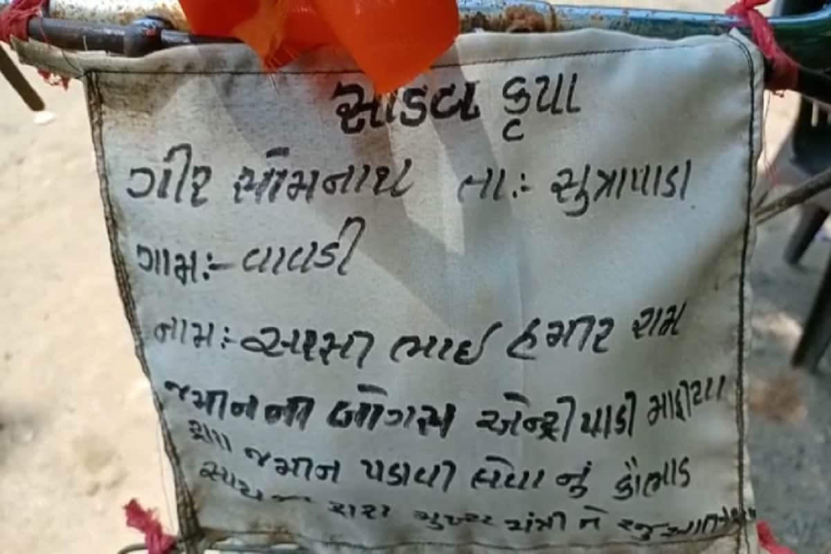 ગીર સોમનાથના સુત્રાપાડા તાલુકાના વાવડી ગામના વૃદ્ધ ખેડૂત અરસીભાઈ હમીરભાઇ રામ પોતાની સાથે થયેલા અન્યાય સામે ન્યાય મળે એ માટે છેલ્લા ત્રણ દિવસથી પોતાના વતનથી આ વૃદ્ધ સાઈકલ લઈને ગુજરાત મુખ્યમંત્રી (Gujarat CM) વિજયભાઈ રૂપાણી (Vijay rupani) પાસે પોતાના ન્યાયની માંગણી માટે જઈ રહ્યા હતા. ગીર સોમનાથના સુત્રાપાડા તાલુકાના વાવડી ગામના વૃદ્ધ ખેડૂત અરસીભાઈ હમીરભાઇ રામ પોતાની સાથે થયેલા અન્યાય સામે ન્યાય મળે એ માટે છેલ્લા ત્રણ દિવસથી પોતાના વતનથી આ વૃદ્ધ સાઈકલ લઈને ગુજરાત મુખ્યમંત્રી (Gujarat CM) વિજયભાઈ રૂપાણી (Vijay rupani) પાસે પોતાના ન્યાયની માંગણી માટે જઈ રહ્યા હતા.