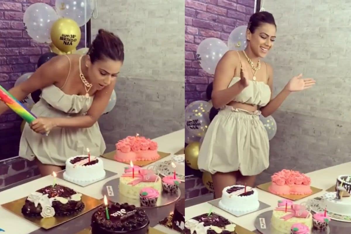 મુંબઇ: નિયા શર્મા (Nia Sharma)એ ગત મહિને તેનો 30મો જન્મ દિવસ ઉજવ્યો હતો. નિયા શર્માનાં જન્મ દિવસ (Nia Sharma Birthday Cake)નું સેલિબ્રેશન ઘણું ચર્ચામાં રહ્યું હતું. તેનું એક કારણ હતું તેની બર્થ ડે કે. નિયાએ જન્મ દિવસ પર ડર્ટી કેક કાપી હતી જેથી તે ટ્રોલર્સનાં નિશાને આવી ગઇ હતી. નાગિન 4 (Nagin-4)ની એક્ટ્રેસે તેનાં જન્મ દિવસનો વીડિયો અને સેલિબ્રેશનની તસવીરો ઇન્સ્ટાગ્રામ પેજ પર શેર કર્યા હતાં જેમાં તે તેનાં મિત્રોની સાથે ધામધૂમથી તેનો 30મો જન્મ દિવસ સેલિબ્રેટ કરતી નજર આવી હતી. પણ એક્ટ્રેસની બર્થ ડે કેકનો શેપ ચર્ચામાં રહ્યો હતો. (Photo credit: instagram/@niasharma90) મુંબઇ: નિયા શર્મા (Nia Sharma)એ ગત મહિને તેનો 30મો જન્મ દિવસ ઉજવ્યો હતો. નિયા શર્માનાં જન્મ દિવસ (Nia Sharma Birthday Cake)નું સેલિબ્રેશન ઘણું ચર્ચામાં રહ્યું હતું. તેનું એક કારણ હતું તેની બર્થ ડે કે. નિયાએ જન્મ દિવસ પર ડર્ટી કેક કાપી હતી જેથી તે ટ્રોલર્સનાં નિશાને આવી ગઇ હતી. નાગિન 4 (Nagin-4)ની એક્ટ્રેસે તેનાં જન્મ દિવસનો વીડિયો અને સેલિબ્રેશનની તસવીરો ઇન્સ્ટાગ્રામ પેજ પર શેર કર્યા હતાં જેમાં તે તેનાં મિત્રોની સાથે ધામધૂમથી તેનો 30મો જન્મ દિવસ સેલિબ્રેટ કરતી નજર આવી હતી. પણ એક્ટ્રેસની બર્થ ડે કેકનો શેપ ચર્ચામાં રહ્યો હતો. (Photo credit: instagram/@niasharma90)