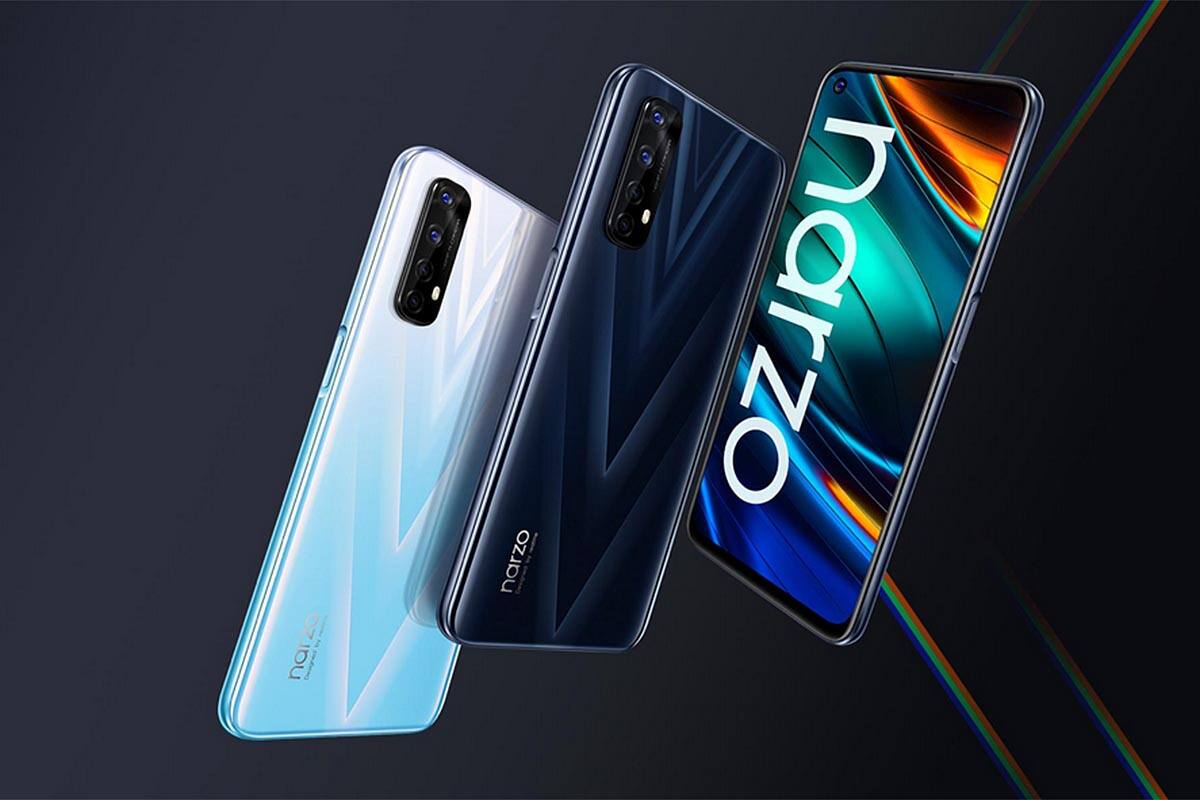 Realme Narzo 20 Pro : ફ્લિપકાર્ટ સેલમાં બજેટ સ્માર્ટફોન પર પણ મોટી માત્રામાં ડિસ્કાઉન્ટ મળી રહ્યું છે. તેમાં 6 જીબી રેમ + 64 જીબી વેરિએન્ટ્સનો આ ફોન 13,999 રૂપિયાની કિંમતમાં ખરીદી શકાય છે. ફોન 6.5 ઇંચની ફુલ એચડી પ્લસ ડિસ્પ્લે પેનલ સાથે આવે છે. તેમાં MediaTek Helio G95 SoC પ્રોસેસરનો ઉપયોગ કરવામાં આવ્યો છે. ફોનમાં પાવર આપવા માટે, 4,500 એમએએચની બેટરી અને 65 ડબ્લ્યુ સુપરડાર્ટ ફાસ્ટ ચાર્જિંગ સુવિધા આપવામાં આવી છે. ફોનની પાછળનો ભાગમાં 48 મેગાપિક્સલનો કેમેરો આપવામાં આવ્યો છે. Realme Narzo 20 Pro : ફ્લિપકાર્ટ સેલમાં બજેટ સ્માર્ટફોન પર પણ મોટી માત્રામાં ડિસ્કાઉન્ટ મળી રહ્યું છે. તેમાં 6 જીબી રેમ + 64 જીબી વેરિએન્ટ્સનો આ ફોન 13,999 રૂપિયાની કિંમતમાં ખરીદી શકાય છે. ફોન 6.5 ઇંચની ફુલ એચડી પ્લસ ડિસ્પ્લે પેનલ સાથે આવે છે. તેમાં MediaTek Helio G95 SoC પ્રોસેસરનો ઉપયોગ કરવામાં આવ્યો છે. ફોનમાં પાવર આપવા માટે, 4,500 એમએએચની બેટરી અને 65 ડબ્લ્યુ સુપરડાર્ટ ફાસ્ટ ચાર્જિંગ સુવિધા આપવામાં આવી છે. ફોનની પાછળનો ભાગમાં 48 મેગાપિક્સલનો કેમેરો આપવામાં આવ્યો છે.