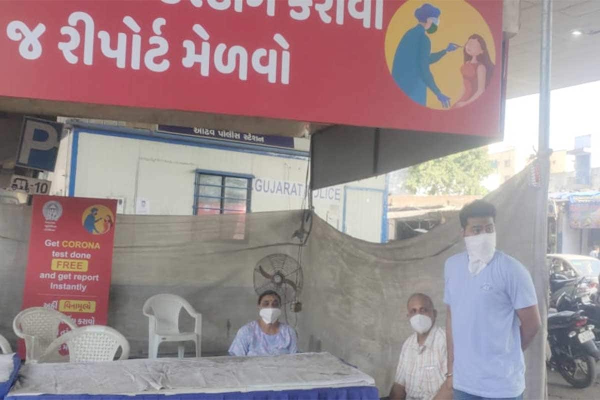 કોરોના ટેસ્ટિંગ માટેના આવા ટેન્ટ શું કામના? રિપોર્ટ માટે ગયેલા વૃદ્ધને થયો કડવો અનુભવ