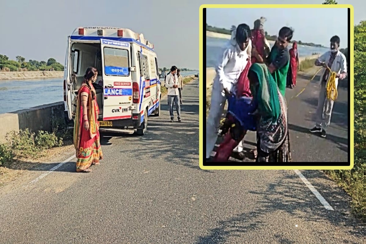 આનંદ જયસ્વાલ, બનાસકાંઠા : ઇમર્જન્સી 108 એમ્બ્યુલન્સ સેવાનું કામ જ લોકોના જીવ બચાવવાનું છે પરંતુ એમ્બુયલન્સ રેસ્ક્યૂ ઑપરેશન કરે તેવું પહેલી વાર જોવા મળ્યું છે. આજે બનાસકાંઠાના દિયોદરમા આવેલા સલીમગઢ પાસે 108ના સ્ટાફે આપઘાતની લાઇવ ઘટના જોઈ હતી. જોકે, 108ના સ્ટાફે આ ઘટના બાદ તુરંત જ આપઘાતનો પ્રયાસ કરનાર યુવતીને બચાવી હતી. આનંદ જયસ્વાલ, બનાસકાંઠા : ઇમર્જન્સી 108 એમ્બ્યુલન્સ સેવાનું કામ જ લોકોના જીવ બચાવવાનું છે પરંતુ એમ્બુયલન્સ રેસ્ક્યૂ ઑપરેશન કરે તેવું પહેલી વાર જોવા મળ્યું છે. આજે બનાસકાંઠાના દિયોદરમા આવેલા સલીમગઢ પાસે 108ના સ્ટાફે આપઘાતની લાઇવ ઘટના જોઈ હતી. જોકે, 108ના સ્ટાફે આ ઘટના બાદ તુરંત જ આપઘાતનો પ્રયાસ કરનાર યુવતીને બચાવી હતી.