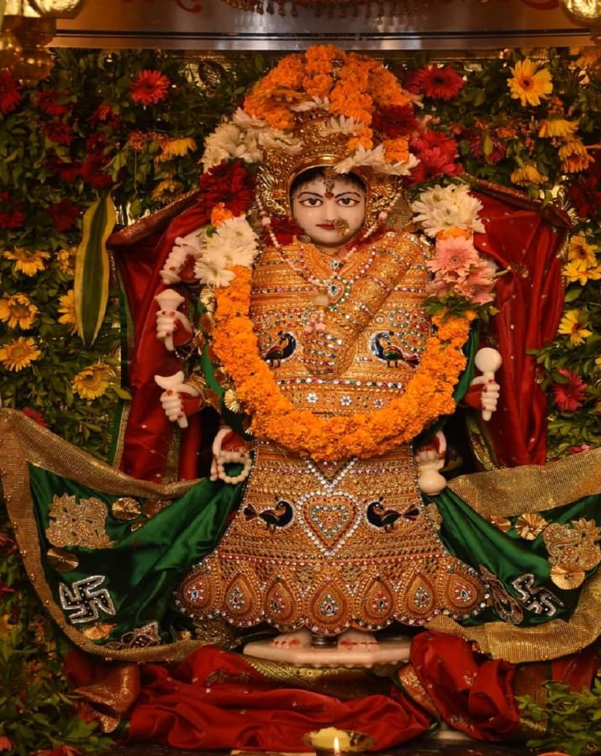આ પ્રસંગમાં 30થી પણ વધુ ઔષધીઓ તથા વાતાવરણ સુદ્ધિ માટે ગૂગળ તેમજ કપૂરનો હોમ, ૧૨5 કિલો ભિન્ન ભિન્ન પુષ્પો દ્વારા માતાજીના સહસ્ત્ર નામો દ્વારા પુષ્પાઅભિષેક તથા મુખ્ય યજમાન તરીકે શ્રી દ્વારિકાધીશની સ્થાપના કરવામાં આવી હતી અને તમામ સાધકો દ્વારિકાધીશના પ્રતિનિધિ રૂપે માતાજીની પૂજા અર્ચના કરવામાં આવી હતી. આ સિવાય માં હરસિધ્ધી સાથે મહાકાળી, શિવ, અંબા, અન્નપુર્ણા, કાલ ભૈરવ, બટુક ભૈરવ, જોગણી, સિદ્ધિ વિનાયક, તથા તમામ માતાજીના પરિવાર દેવતાના કુંડમાં હોમ મંત્રોચ્ચાર સાથે હોમ હવન કરવામાં આવ્યા હતા. આ પ્રસંગમાં 30થી પણ વધુ ઔષધીઓ તથા વાતાવરણ સુદ્ધિ માટે ગૂગળ તેમજ કપૂરનો હોમ, ૧૨5 કિલો ભિન્ન ભિન્ન પુષ્પો દ્વારા માતાજીના સહસ્ત્ર નામો દ્વારા પુષ્પાઅભિષેક તથા મુખ્ય યજમાન તરીકે શ્રી દ્વારિકાધીશની સ્થાપના કરવામાં આવી હતી અને તમામ સાધકો દ્વારિકાધીશના પ્રતિનિધિ રૂપે માતાજીની પૂજા અર્ચના કરવામાં આવી હતી. આ સિવાય માં હરસિધ્ધી સાથે મહાકાળી, શિવ, અંબા, અન્નપુર્ણા, કાલ ભૈરવ, બટુક ભૈરવ, જોગણી, સિદ્ધિ વિનાયક, તથા તમામ માતાજીના પરિવાર દેવતાના કુંડમાં હોમ મંત્રોચ્ચાર સાથે હોમ હવન કરવામાં આવ્યા હતા.