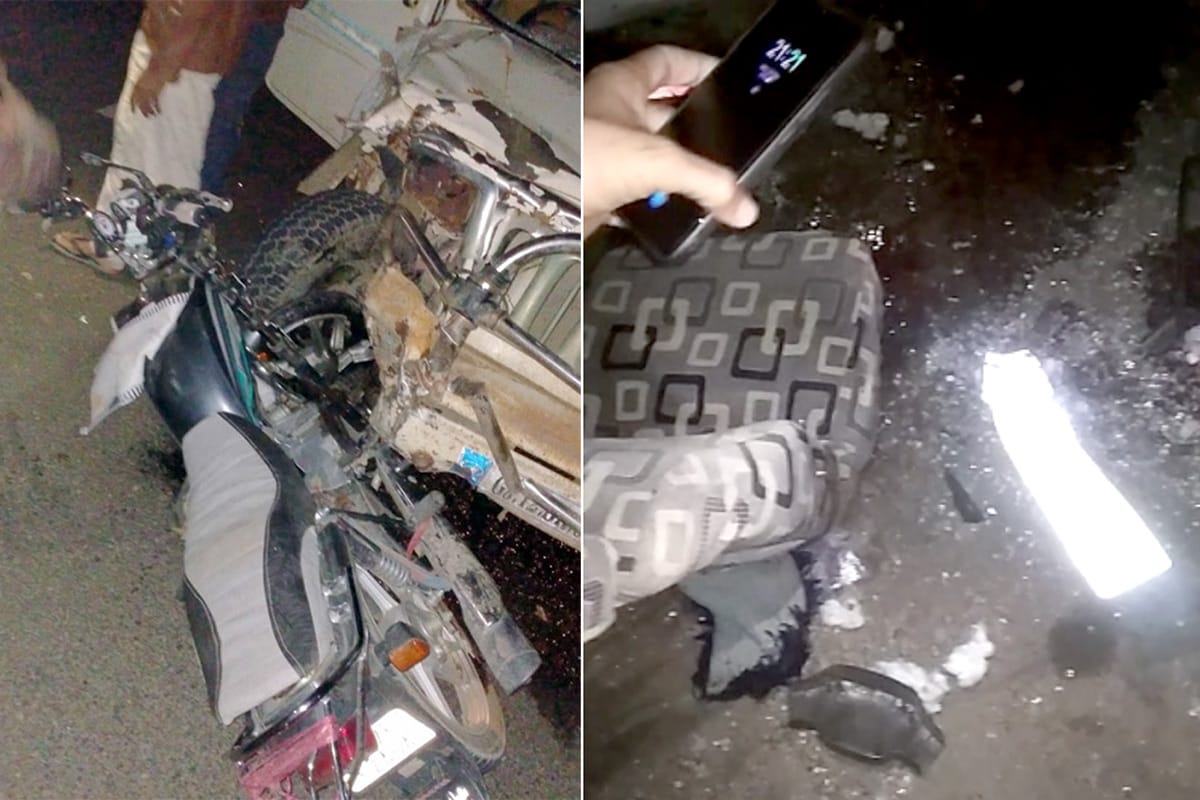 અમદાવાદ: રાજ્યમાં રોડ અકસ્માત (Road Accidents- Gujarat)ની દરરોજ અનેક ઘટના સામે આવતી હોય છે. આવી જ રીતે છેલ્લા 24 કલાકમાં રાજ્યમાં થયેલા અકસ્માતમાં ચાર લોકોએ જીવ ગુમાવ્યો છે. રોડ અકસ્માતને પગલે જૂનાગઢ (Junagadh) અને કચ્છ (Kutch)માં બે-બે લોકોએ જીવ ગુમાવવાનો વારો આવ્યો છે. જ્યારે દાહોદ (Dahod hit and run)માં હિટ એન્ડ રનની ઘટના સામે આવી છે. જેમાં ત્રણ યુવકોને ઈજા પહોંચી છે. અમદાવાદ: રાજ્યમાં રોડ અકસ્માત (Road Accidents- Gujarat)ની દરરોજ અનેક ઘટના સામે આવતી હોય છે. આવી જ રીતે છેલ્લા 24 કલાકમાં રાજ્યમાં થયેલા અકસ્માતમાં ચાર લોકોએ જીવ ગુમાવ્યો છે. રોડ અકસ્માતને પગલે જૂનાગઢ (Junagadh) અને કચ્છ (Kutch)માં બે-બે લોકોએ જીવ ગુમાવવાનો વારો આવ્યો છે. જ્યારે દાહોદ (Dahod hit and run)માં હિટ એન્ડ રનની ઘટના સામે આવી છે. જેમાં ત્રણ યુવકોને ઈજા પહોંચી છે.