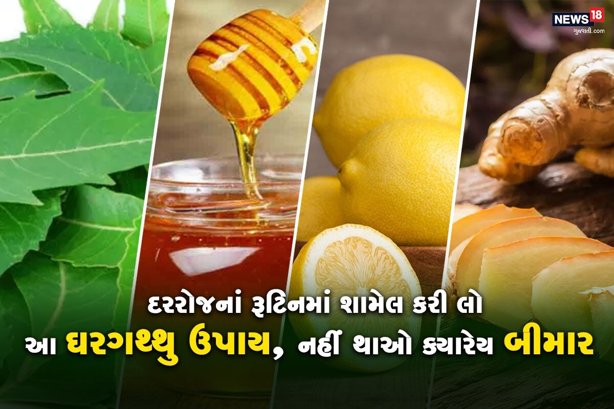 લાઇફ સ્ટાઇલ ડેસ્ક: હાલની પરિસ્થિતિને ધ્યાનમાં રાખએ તો શરીરનું સૌથી વધુ ધ્યાન રાખવું હાલમાં જરૂરી છે. આપણું શરીર નીરોગી રહેશે તો તંદુરસ્ત રહીશુ અને આયુર્વેદને રૂટિનમાં શામેલ કરી લઇશું તો ડોક્ટરનાં પગથિયા પણ ન ચડવા પડે અને શરીર સ્વસ્થ રહે તો તમે મનથી પણ પ્રફુલ્લીત રહેવાય. ચાલો ત્યારે કેટલીક આસાન ટિપ્સ પર નજર કરી લો જો તેને જીવનમાં શામેલ કરી લેશો તો ફાયદો જ ફાયદો છે. લાઇફ સ્ટાઇલ ડેસ્ક: હાલની પરિસ્થિતિને ધ્યાનમાં રાખએ તો શરીરનું સૌથી વધુ ધ્યાન રાખવું હાલમાં જરૂરી છે. આપણું શરીર નીરોગી રહેશે તો તંદુરસ્ત રહીશુ અને આયુર્વેદને રૂટિનમાં શામેલ કરી લઇશું તો ડોક્ટરનાં પગથિયા પણ ન ચડવા પડે અને શરીર સ્વસ્થ રહે તો તમે મનથી પણ પ્રફુલ્લીત રહેવાય. ચાલો ત્યારે કેટલીક આસાન ટિપ્સ પર નજર કરી લો જો તેને જીવનમાં શામેલ કરી લેશો તો ફાયદો જ ફાયદો છે.