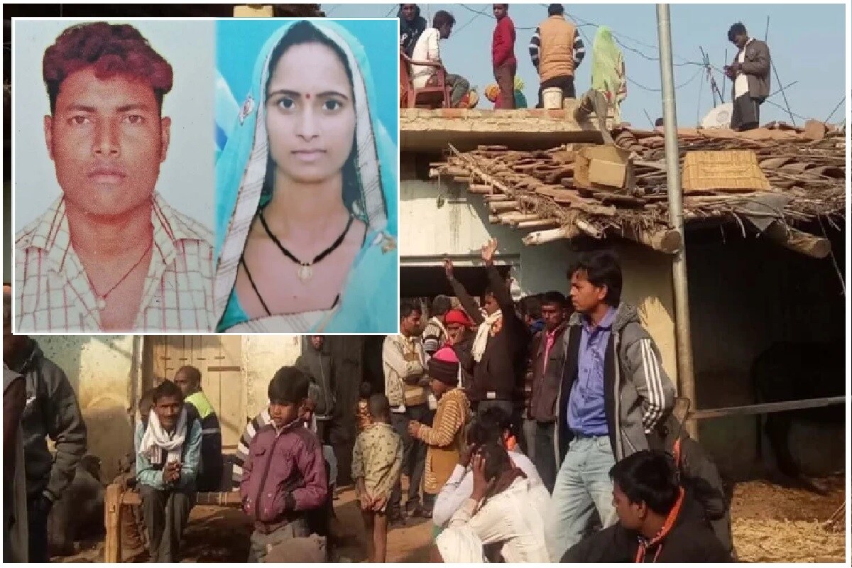 ફતેહપુરઃ ઉત્તર પ્રદેશમાં (Uttar Pradesh) એક દર્દનાક ઘટના સામે આવી હતી. અહીં દિયર (Diyar) અને ભાભીએ (Bhabhi) એક જ ફંદામાં ફાંસો ખાઈને આત્મહત્યા (suicide) કરી લીધી હતી. સવારે બંનેના લાશો જોઈને પરિવાર ઉપર આભ તૂટી પડ્યું હતું. જ્યારે ઘટનાની જાણ થતાં જ સમગ્ર ગામમાં હડકંપ મચી ગયો હતો. પોલીસ પણ ઘટનાની જાણ થતાં સ્થળ ઉપર પહોંચીને બંનેની લાશોને નીચે ઉતારીને પોસ્ટમોર્ટમ માટે મોકલી આપી હતી. ફતેહપુરના (fatepur) લમહેટા ગામમાં દિયર અને ભાભી (Diyar bhabhi love affair) વચ્ચે ચાલતા આડા સંબંધોનો અંત લાવવા માટે પરિવારે દિયરના લગ્ન નક્કી કર્યા હતા. જોકે, સામાજિક સંબંધોને બાજુમાં મૂકી એક બીજા સાથે જીવન મરણના કોલ લીધેલા બંનેને આ સ્વીકાર ન હતું. ફતેહપુરઃ ઉત્તર પ્રદેશમાં (Uttar Pradesh) એક દર્દનાક ઘટના સામે આવી હતી. અહીં દિયર (Diyar) અને ભાભીએ (Bhabhi) એક જ ફંદામાં ફાંસો ખાઈને આત્મહત્યા (suicide) કરી લીધી હતી. સવારે બંનેના લાશો જોઈને પરિવાર ઉપર આભ તૂટી પડ્યું હતું. જ્યારે ઘટનાની જાણ થતાં જ સમગ્ર ગામમાં હડકંપ મચી ગયો હતો. પોલીસ પણ ઘટનાની જાણ થતાં સ્થળ ઉપર પહોંચીને બંનેની લાશોને નીચે ઉતારીને પોસ્ટમોર્ટમ માટે મોકલી આપી હતી. ફતેહપુરના (fatepur) લમહેટા ગામમાં દિયર અને ભાભી (Diyar bhabhi love affair) વચ્ચે ચાલતા આડા સંબંધોનો અંત લાવવા માટે પરિવારે દિયરના લગ્ન નક્કી કર્યા હતા. જોકે, સામાજિક સંબંધોને બાજુમાં મૂકી એક બીજા સાથે જીવન મરણના કોલ લીધેલા બંનેને આ સ્વીકાર ન હતું.