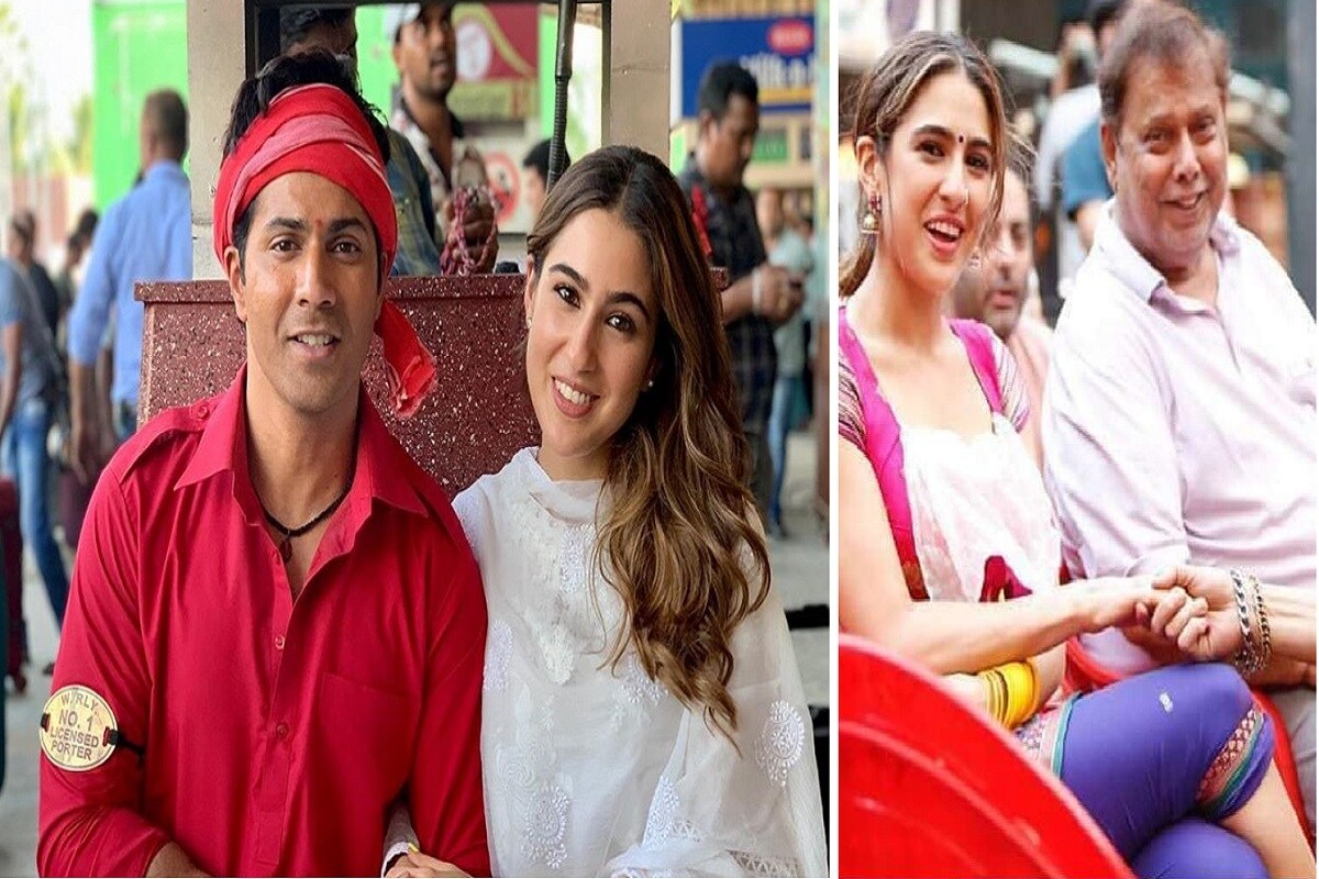 એન્ટરટેઇનમેન્ટ ડેસ્ક: ગોવિદા અને કરિશ્મા કપૂરની ખાસ ફિલ્મ કૂલી નંબર 1ની રિમેક આવી રહી છે. ફિલ્મનું ટ્રેલર રિલીઝ થઇ ગયુ છે. આ ફિલ્મને ડેવિડ ધવનનો દીકરો વરૂણ ધવન કરી રહ્યો છે. ડેવિડ ધવને જ ગોવિદા અને કરિશ્મા કપૂર સ્ટાર કૂલી નંબર 1નું ડિરેક્શન કર્યું હતું. હવે તે દીકરા માટે આ ફિલ્મનું રિમેક વર્ઝ બનાવી રહ્યાં છે. સારા અને વરૂણની કૂલી નંબર 1નું ટ્રેલર રિલીઝ થતા જ છવાઇ ગયુ છે. લોકો તેને પસંદ કરી રહ્યાં છે. ત્યારે ટ્રેલર લોન્ચની ઇવેન્ટ સમયે સારાએ ફિલ્મની શૂટિંગ સમયનો એક કિસ્સો જણાવ્યો હતો. એન્ટરટેઇનમેન્ટ ડેસ્ક: ગોવિદા અને કરિશ્મા કપૂરની ખાસ ફિલ્મ કૂલી નંબર 1ની રિમેક આવી રહી છે. ફિલ્મનું ટ્રેલર રિલીઝ થઇ ગયુ છે. આ ફિલ્મને ડેવિડ ધવનનો દીકરો વરૂણ ધવન કરી રહ્યો છે. ડેવિડ ધવને જ ગોવિદા અને કરિશ્મા કપૂર સ્ટાર કૂલી નંબર 1નું ડિરેક્શન કર્યું હતું. હવે તે દીકરા માટે આ ફિલ્મનું રિમેક વર્ઝ બનાવી રહ્યાં છે. સારા અને વરૂણની કૂલી નંબર 1નું ટ્રેલર રિલીઝ થતા જ છવાઇ ગયુ છે. લોકો તેને પસંદ કરી રહ્યાં છે. ત્યારે ટ્રેલર લોન્ચની ઇવેન્ટ સમયે સારાએ ફિલ્મની શૂટિંગ સમયનો એક કિસ્સો જણાવ્યો હતો.