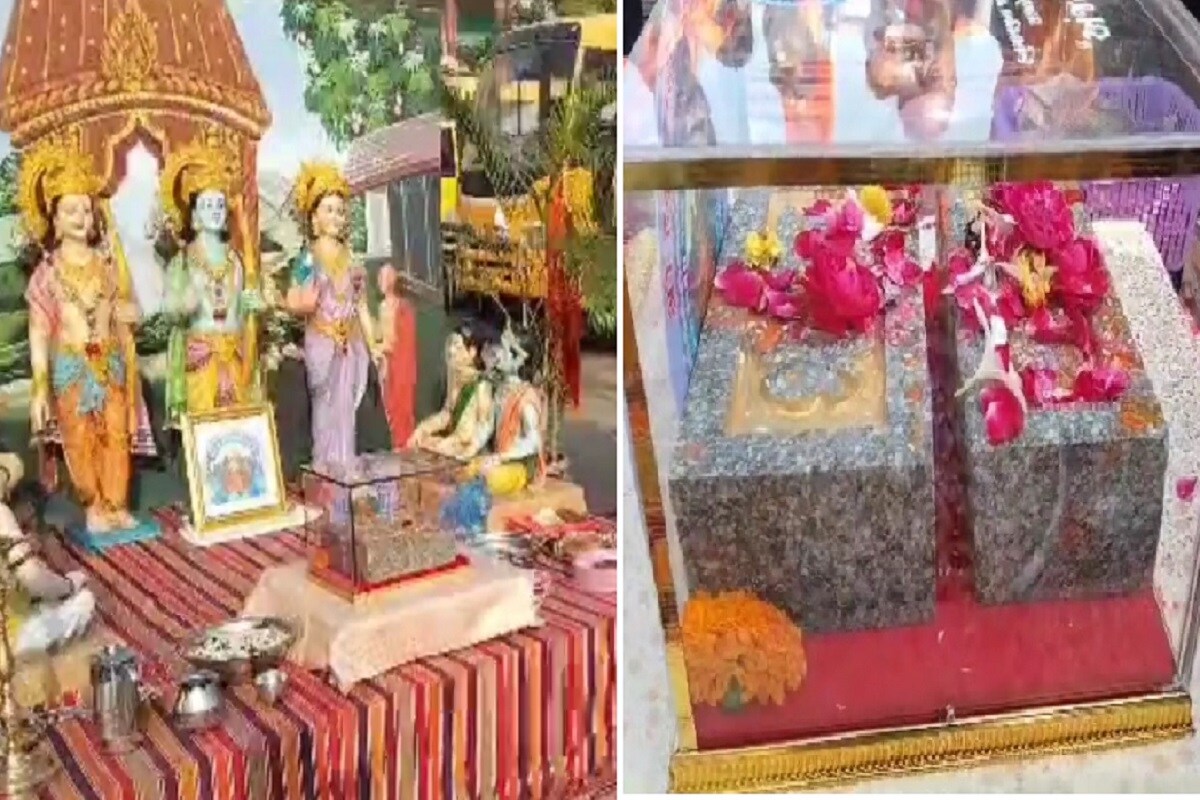 ભરતસિંહ વાઢેર, વાપી : આણંદ જિલ્લાના લાંભવેલ ગામમાં કરોડો રૂપિયાના ખર્ચે રામભક્ત હનુમાનજીનું ભવ્ય મંદિર બનવા જઈ રહ્યું છે. ત્યારે આ મંદિર બનાવવા માટે હનુમાનજીના જન્મ સ્થળ એવા કર્ણાટક રાજ્યના હમ્પી જિલ્લામાંથી જે જગ્યાએ હનુમાનજીનો જન્મ થયો તે સ્થળના પહાડમાંથી બનાવવામાં આવેલી શીલા લઈ અને એક રથ કર્ણાટકથી ગુજરાત આવવા નીકળ્યો હતો. ભરતસિંહ વાઢેર, વાપી : આણંદ જિલ્લાના લાંભવેલ ગામમાં કરોડો રૂપિયાના ખર્ચે રામભક્ત હનુમાનજીનું ભવ્ય મંદિર બનવા જઈ રહ્યું છે. ત્યારે આ મંદિર બનાવવા માટે હનુમાનજીના જન્મ સ્થળ એવા કર્ણાટક રાજ્યના હમ્પી જિલ્લામાંથી જે જગ્યાએ હનુમાનજીનો જન્મ થયો તે સ્થળના પહાડમાંથી બનાવવામાં આવેલી શીલા લઈ અને એક રથ કર્ણાટકથી ગુજરાત આવવા નીકળ્યો હતો.