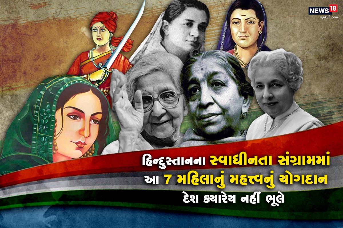 દેશની આઝાદી પ્રાપ્ત કરે લગભગ સાત દશક પસાર થઈ ગયા છે અને આજે પણ સ્વતંત્રતા સેનાનીઓ (Indian Freedom Fighters) માટે દરેક દેશવાસીના દિલમાં સન્માન અને ગર્વની ભાવના છે. આપણે દર વર્ષે ગણતંત્ર દિવસ (Republic Day) અને સ્વતંત્રતા દિવસ (Independence Day)ના અવસરે આ સેનાનીઓને યાદ કરીએ છીએ એન આઝાદ જીવન માટે તેમનો આભાર વ્યક્ત કરીએ છીએ. દેશની આઝાદીમાં જેટલું યોગદાન પુરુષોનું છે તેટલું જ યોગદાન મહિલાઓનું પણ છે. આવો, તે મહિલા સ્વતંત્રતા સેનાનીઓ (Women Freedom Fighters) વિશે વાત કરીએ જેઓએ આઝાદીની લડતને સફળ બનાવવા માટે અનેક ત્યાગ આપ્યા અને આ લડાઈમાં ઉત્સાહપૂર્વક ભાગ લીધો. દેશની આઝાદી પ્રાપ્ત કરે લગભગ સાત દશક પસાર થઈ ગયા છે અને આજે પણ સ્વતંત્રતા સેનાનીઓ (Indian Freedom Fighters) માટે દરેક દેશવાસીના દિલમાં સન્માન અને ગર્વની ભાવના છે. આપણે દર વર્ષે ગણતંત્ર દિવસ (Republic Day) અને સ્વતંત્રતા દિવસ (Independence Day)ના અવસરે આ સેનાનીઓને યાદ કરીએ છીએ એન આઝાદ જીવન માટે તેમનો આભાર વ્યક્ત કરીએ છીએ. દેશની આઝાદીમાં જેટલું યોગદાન પુરુષોનું છે તેટલું જ યોગદાન મહિલાઓનું પણ છે. આવો, તે મહિલા સ્વતંત્રતા સેનાનીઓ (Women Freedom Fighters) વિશે વાત કરીએ જેઓએ આઝાદીની લડતને સફળ બનાવવા માટે અનેક ત્યાગ આપ્યા અને આ લડાઈમાં ઉત્સાહપૂર્વક ભાગ લીધો.