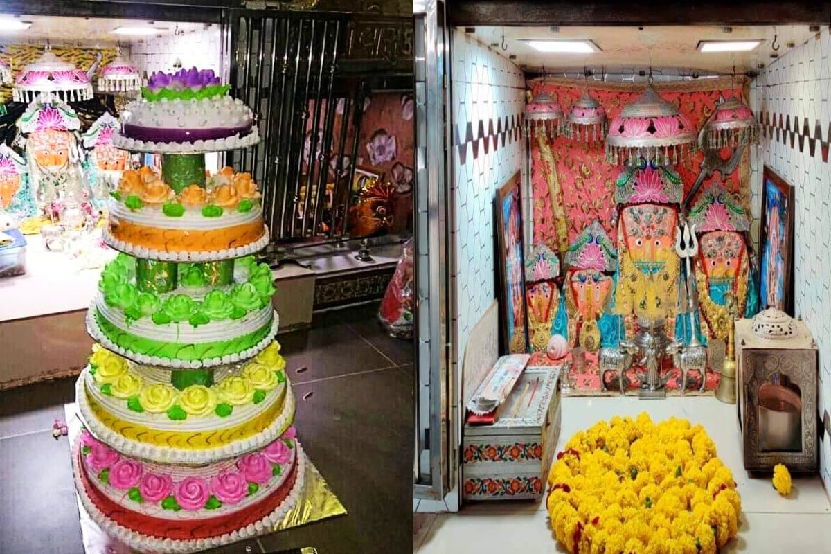 અતુલ જોશી, મોરબી : મોરબીના વાંકાનેર તાલુકામાં આવેલ માટેલ ધામ (Matel dham) ભક્તિ અને આસ્થાનું અનેરૂ પ્રતીક છે જ્યાં મા ખોડિયાર ના બેસણા છે વિશ્વભરમાંથી લોકો ત્યાં દર્શનાર્થે આવે છે અને તેઓની મનોકામના પૂર્ણ થતા ભક્તિભાવ સાથે માતાજીની સ્તુતિ કરે છે જેમાં આજે માં ખોડીયારનો જન્મદિવસ છે (Birthday of Ma Khodiyar) ત્યારે ભક્તોએ પણ માટેલ ધામ ખાતે મોડી રાત્રીના જઈને દર્શન કરી કેક કાપી છે. અતુલ જોશી, મોરબી : મોરબીના વાંકાનેર તાલુકામાં આવેલ માટેલ ધામ (Matel dham) ભક્તિ અને આસ્થાનું અનેરૂ પ્રતીક છે જ્યાં મા ખોડિયાર ના બેસણા છે વિશ્વભરમાંથી લોકો ત્યાં દર્શનાર્થે આવે છે અને તેઓની મનોકામના પૂર્ણ થતા ભક્તિભાવ સાથે માતાજીની સ્તુતિ કરે છે જેમાં આજે માં ખોડીયારનો જન્મદિવસ છે (Birthday of Ma Khodiyar) ત્યારે ભક્તોએ પણ માટેલ ધામ ખાતે મોડી રાત્રીના જઈને દર્શન કરી કેક કાપી છે.