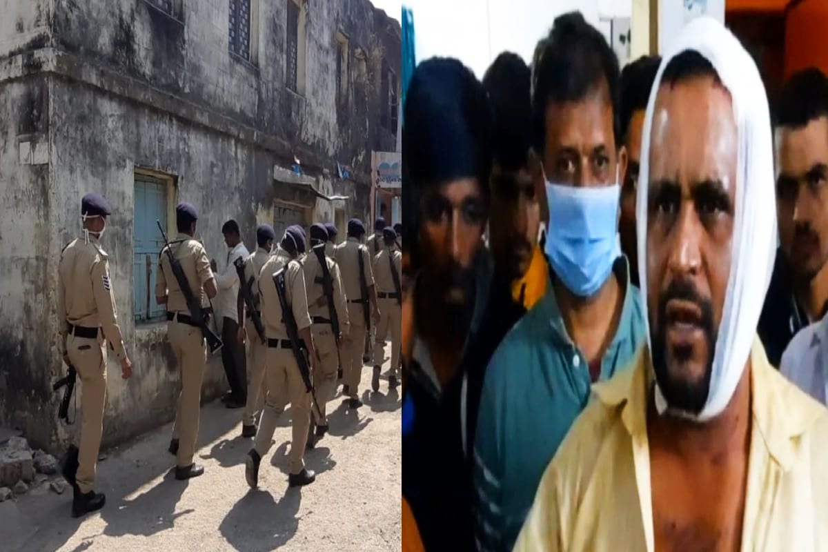 દિનેશ સોલંકી, ગીરસોમનાથ : ગીર સોમનાથ જિલ્લાના કોડિનાર તાલુકામાં આવેલા છાછર ગામે ગત રાત્રે ચોક્કસ કોમનાં ટોળા દ્વારા આરએસએસનાં (RSS Workers Attacked in Chachar Village) 5 જેટલા કાર્યકરો પર હુમલો થતા છાછરમાં ભારેલા અગ્નિ જેવી સ્થિતિ.રામ મંદિર નિર્માણ નિધિ એકત્ર કરવા ગયેલા આરએસએસ નાં કાર્યકરો પર હુમલો થયો છે. આ હુમલાના પગલે છાછર ગામ પોલીસ છાવણીમાં ફેરવાઈ ગયું છે. દિનેશ સોલંકી, ગીરસોમનાથ : ગીર સોમનાથ જિલ્લાના કોડિનાર તાલુકામાં આવેલા છાછર ગામે ગત રાત્રે ચોક્કસ કોમનાં ટોળા દ્વારા આરએસએસનાં (RSS Workers Attacked in Chachar Village) 5 જેટલા કાર્યકરો પર હુમલો થતા છાછરમાં ભારેલા અગ્નિ જેવી સ્થિતિ.રામ મંદિર નિર્માણ નિધિ એકત્ર કરવા ગયેલા આરએસએસ નાં કાર્યકરો પર હુમલો થયો છે. આ હુમલાના પગલે છાછર ગામ પોલીસ છાવણીમાં ફેરવાઈ ગયું છે.
