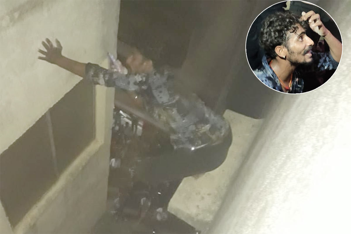 કિર્તેશ પટેલ, સુરત: સુરતમાં આપઘાતનો પ્રયાસ (Suicide attempt) કરનાર એક યુવકને પોલીસ બચાવી લીધો છે. સુરતના પુણા વિસ્તારમાં આ બનાવ બન્યો હતો. યુવાને ચોથા માળે છત પર ઊભા રહીને આપઘાતનો પ્રયાસ કર્યો હતો. પોલીસ (Police)ને આ અંગેની જાણ થતા જ ઘટનાસ્થળે દોડી જઈને તેને બચાવી લીધો હતો. મળતી માહિતી પ્રમાણે યુવાન હત્યાના પ્રયાસ (Attempt to murder)નો આરોપી છે. યુવાન રાજસ્થાન (Rajasthan)માં એકની યુવકને માર મારીને ભાગી ગયો હતો. પોલીસ તેની ધરપકડ કરી લેશે તેવા ડરથી યુવાન આપઘાત કરવા માંગતો હતો. કિર્તેશ પટેલ, સુરત: સુરતમાં આપઘાતનો પ્રયાસ (Suicide attempt) કરનાર એક યુવકને પોલીસ બચાવી લીધો છે. સુરતના પુણા વિસ્તારમાં આ બનાવ બન્યો હતો. યુવાને ચોથા માળે છત પર ઊભા રહીને આપઘાતનો પ્રયાસ કર્યો હતો. પોલીસ (Police)ને આ અંગેની જાણ થતા જ ઘટનાસ્થળે દોડી જઈને તેને બચાવી લીધો હતો. મળતી માહિતી પ્રમાણે યુવાન હત્યાના પ્રયાસ (Attempt to murder)નો આરોપી છે. યુવાન રાજસ્થાન (Rajasthan)માં એકની યુવકને માર મારીને ભાગી ગયો હતો. પોલીસ તેની ધરપકડ કરી લેશે તેવા ડરથી યુવાન આપઘાત કરવા માંગતો હતો.