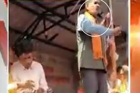 ભાજપના મંત્રીજીની લપસી જીભ, કૉંગ્રેસને મત આપવાનું સંબોધી દીધુ, video viral