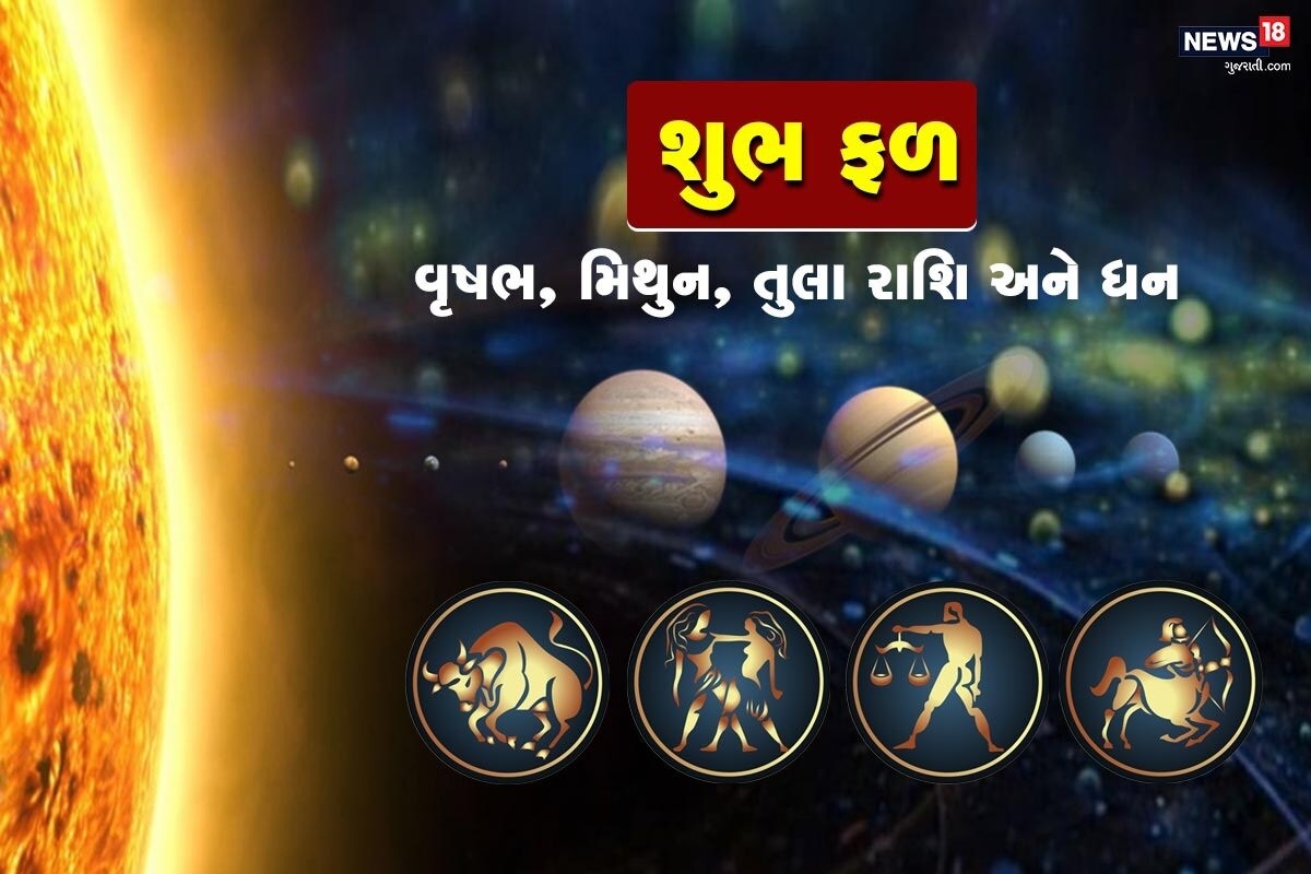 4 રાશિઓ માટે શૂભ - આ 2 ગ્રહોની રચના વૃષભ, મિથુન, તુલા રાશિ અને ધન રાશિવાળા લોકો માટે સારો સમય હશે. આ રાશિના લોકોના વ્યવહારમાં લાભ થઈ શકે છે. સ્થિર પૈસા મળવાની સંભાવનાઓ બની રહી છે. લોન સંબંધિત અવરોધો દૂર થઈ શકે છે. મહત્વપૂર્ણ વસ્તુઓ ખરીદી શકાય છે. જરૂરી કાગળકામ પૂર્ણ થશે. 4 રાશિઓ માટે શૂભ - આ 2 ગ્રહોની રચના વૃષભ, મિથુન, તુલા રાશિ અને ધન રાશિવાળા લોકો માટે સારો સમય હશે. આ રાશિના લોકોના વ્યવહારમાં લાભ થઈ શકે છે. સ્થિર પૈસા મળવાની સંભાવનાઓ બની રહી છે. લોન સંબંધિત અવરોધો દૂર થઈ શકે છે. મહત્વપૂર્ણ વસ્તુઓ ખરીદી શકાય છે. જરૂરી કાગળકામ પૂર્ણ થશે.