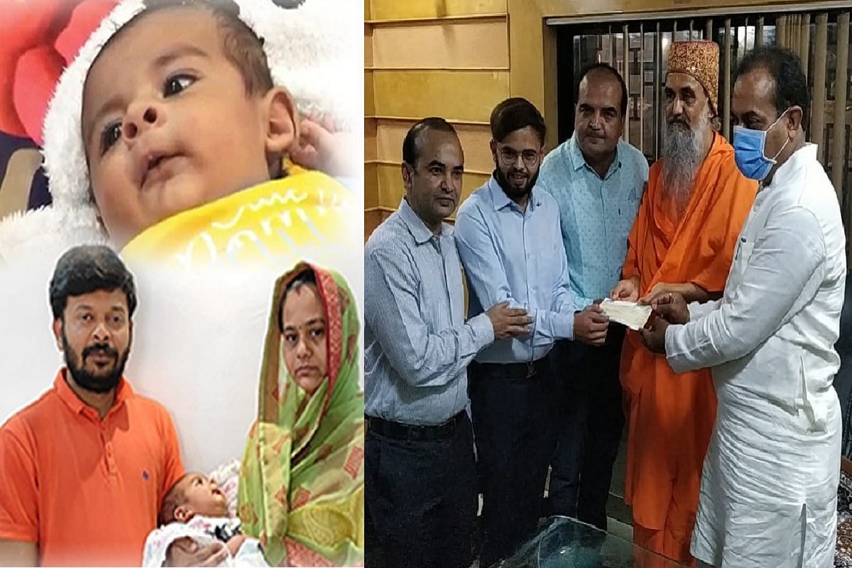 Jamnagar Additional Rs 7 lakh fund raised for Dhairyaraj saints-mahants call for help ap– News18 Gujarati
