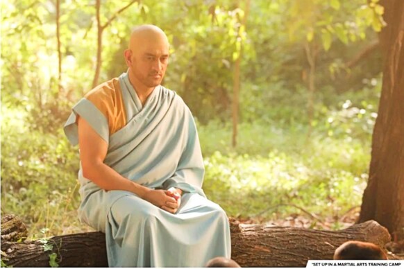 IPL 2021: આઈપીએલ પહેલાં બૌદ્ધ ભિક્ષુ જેવા અવતારમાં જોવા મળ્યા ધોની, તસવીર Viral