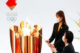 જાપાનમાં ટોર્ચ રિલેની શરૂઆત, કોરોનાના કારણે આવી રીતે રાખી છે સાવધાની