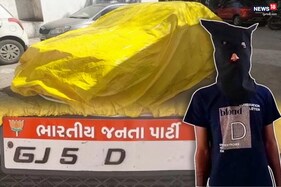 સુરતઃ બૂટલેગર બોબડાએ આપેલો 48 બોટલ વિદેશી દારું BJP લખેલી મર્સિડીઝ કારમાંથી ઝડપાયો