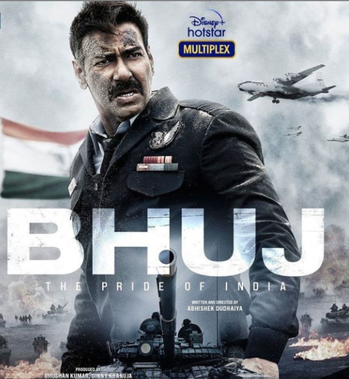 ભૂજ- અજય દેવગણીની આ ફિલ્મ હવે OTT પ્લેટફર્મ હોટસ્ટાર પર રિીલઝ થશે. આ ફિલ્મ પાછળ 135 કરોડ રૂપિયાનો ખર્ચ થયો છે. ભૂજ- અજય દેવગણીની આ ફિલ્મ હવે OTT પ્લેટફર્મ હોટસ્ટાર પર રિીલઝ થશે. આ ફિલ્મ પાછળ 135 કરોડ રૂપિયાનો ખર્ચ થયો છે.