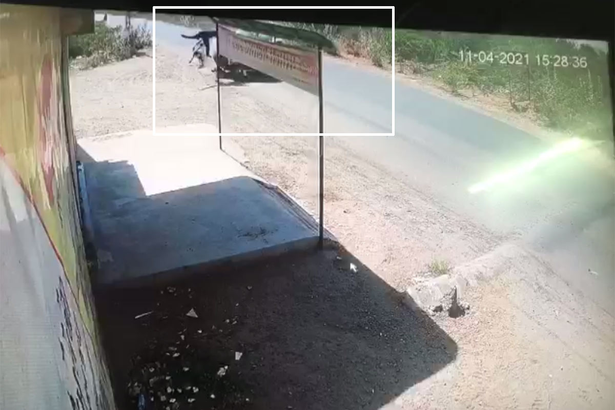 આ આખો બનાવ સીસીટીવી કેમેરા (CCTV Camera)માં કેદ થઈ ગયો છે. બાઇકને ટક્કર માર્યા બાદ ફોર્ચ્યુનર કાર નજીકની દુકાનની દીવાલ સાથે અથડાઈ હતી. અકસ્માત બાદ કાર ચાલક ઘટના સ્થળેથી ફરાર થઈ ગયો હોવાની માહિતી મળી છે. આ આખો બનાવ સીસીટીવી કેમેરા (CCTV Camera)માં કેદ થઈ ગયો છે. બાઇકને ટક્કર માર્યા બાદ ફોર્ચ્યુનર કાર નજીકની દુકાનની દીવાલ સાથે અથડાઈ હતી. અકસ્માત બાદ કાર ચાલક ઘટના સ્થળેથી ફરાર થઈ ગયો હોવાની માહિતી મળી છે.