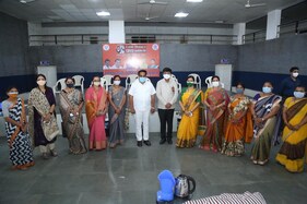 સી.આર.પાટીલના "સેવાયજ્ઞ" હાંકલ હેઠળ 12047 બેડના કોવિડ કેર સેન્ટરો શરૂ કરવામાં આવ્યા