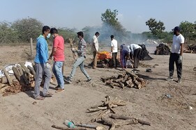  જામનગરના લાખાબાવળના લોકોનો સેવાયજ્ઞ,  મૃતદેહોના અગ્નિસંસ્કાર માટે 24 કલાક સેવા