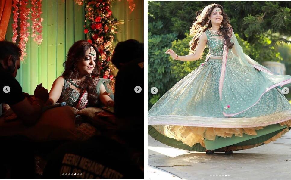  મેહમાનોને આમંત્રણ ન આપવાનું દુખ પણ સાઝા કરવામાં આવ્યું હતું. સુગંધાની મિત્ર પ્રીતીએ લગ્ન બાદ જોડાની પહેલી ઝલક તેમનાં ઇન્સ્ટાગ્રામ પર શેર કરી હતી.